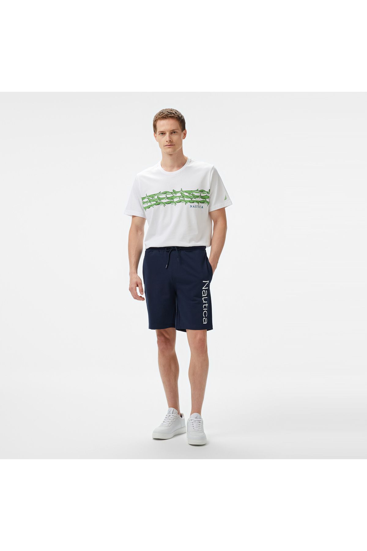 Nautica Erkek Lacivert Regular Fit Şort