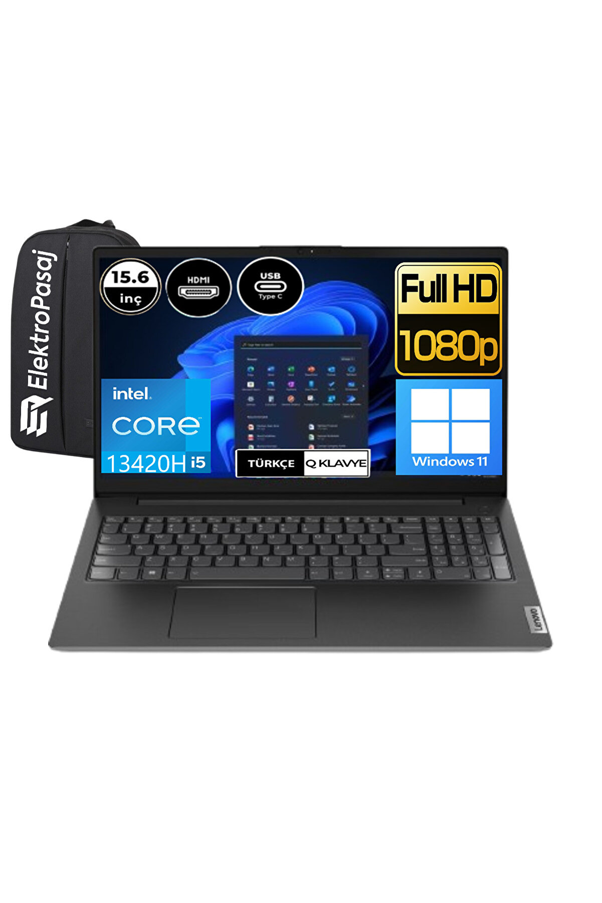 V15 G4 Intel Core I5 13420H 40 GB RAM 2 TB SSD 15.6