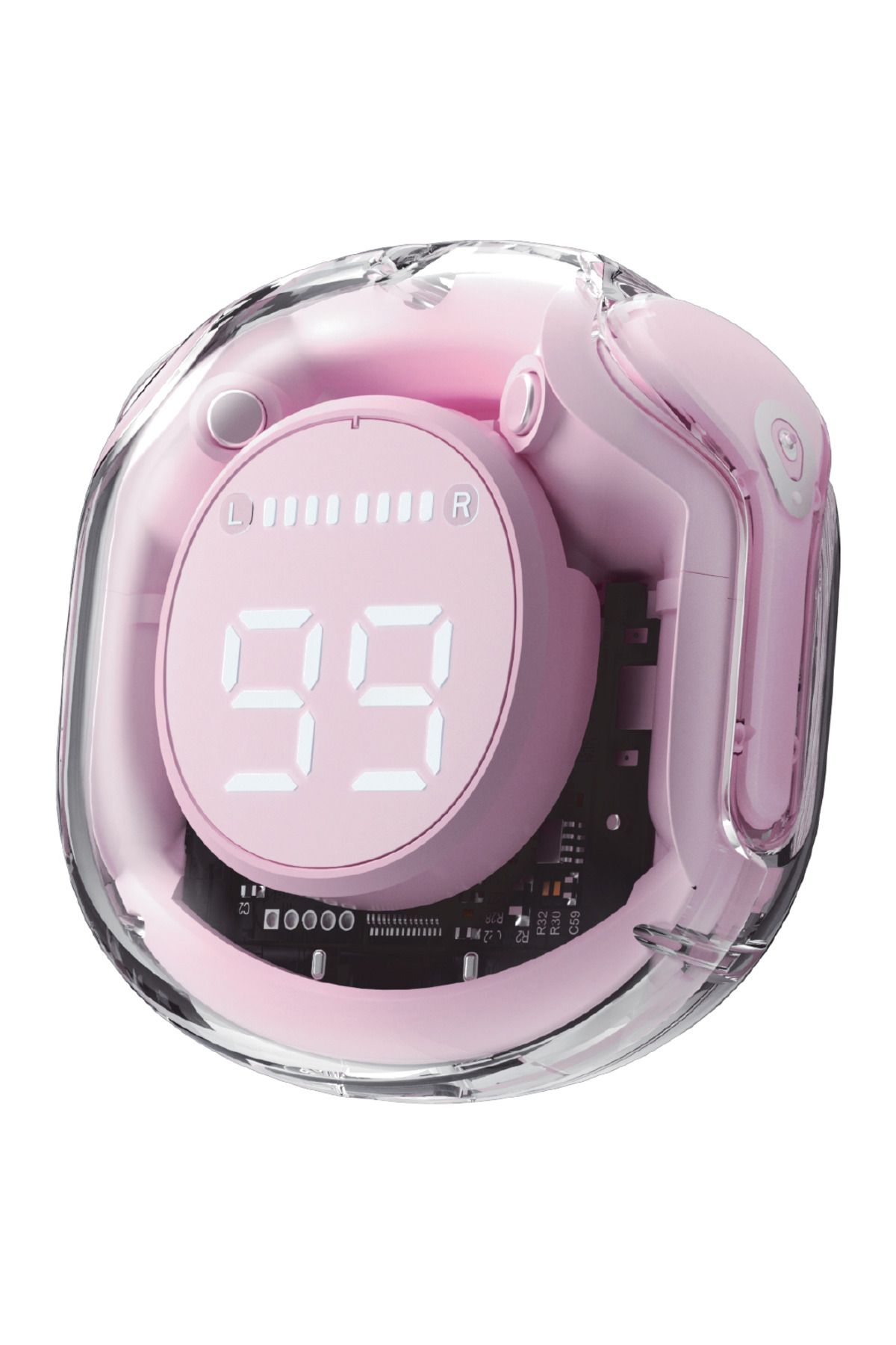 soffany AP-09 Bluetooth 5.0 Kulaklık | Pembe | ANC Destekli | iOS Android Uyumlu | Dokunmatik