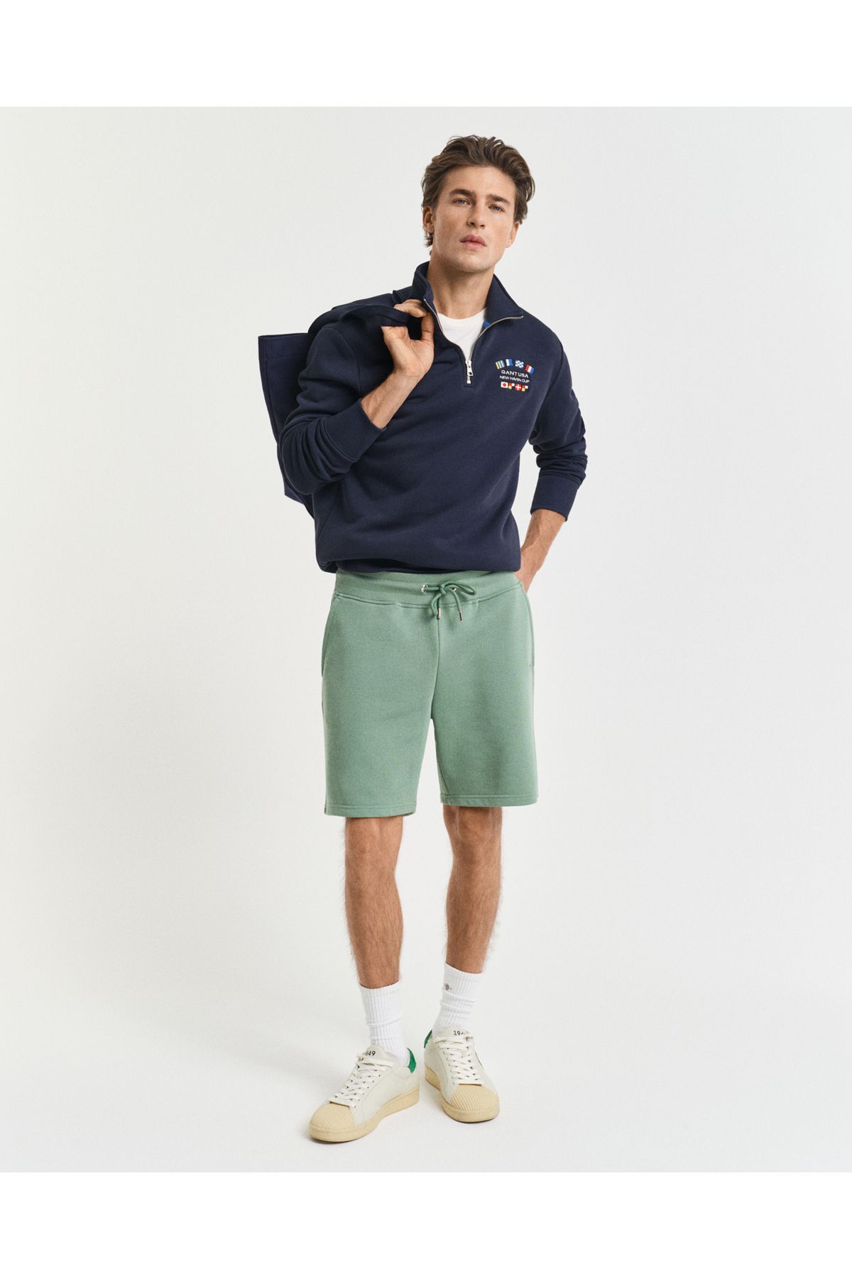 Gant Erkek Yeşil Regular Fit Şort
