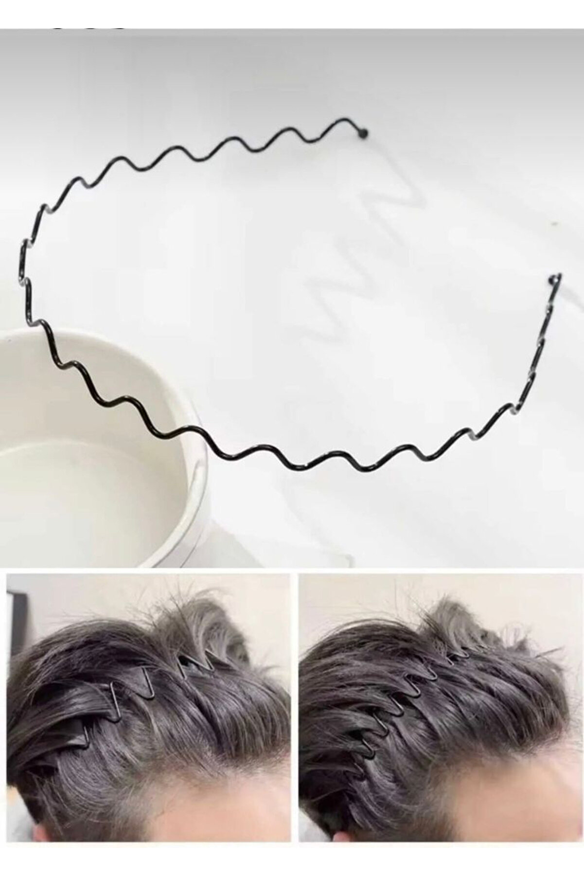 İnDerin Zikzak Metal Taç Kadın Erkek Sporcu Tacı - Sporcu İçin Ideal