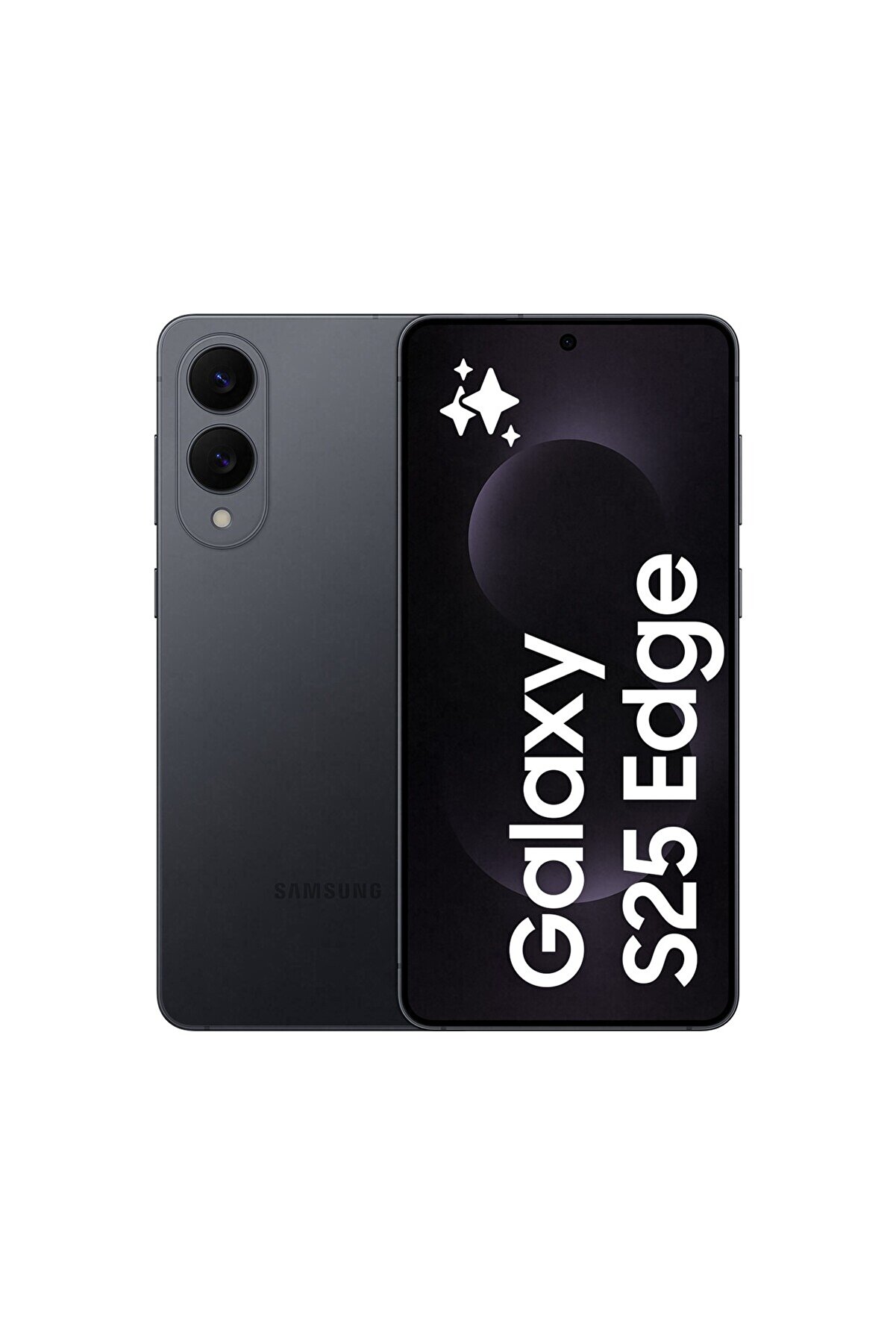 Galaxy S25 Edge 512GB  Titanyum Siyah Cep Telefonu