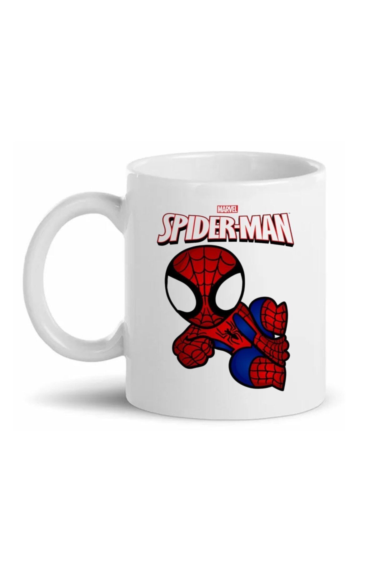 HediyeCenter Spiderman Örümcek Adam Marvel Baskılı Kupa Bardak D09