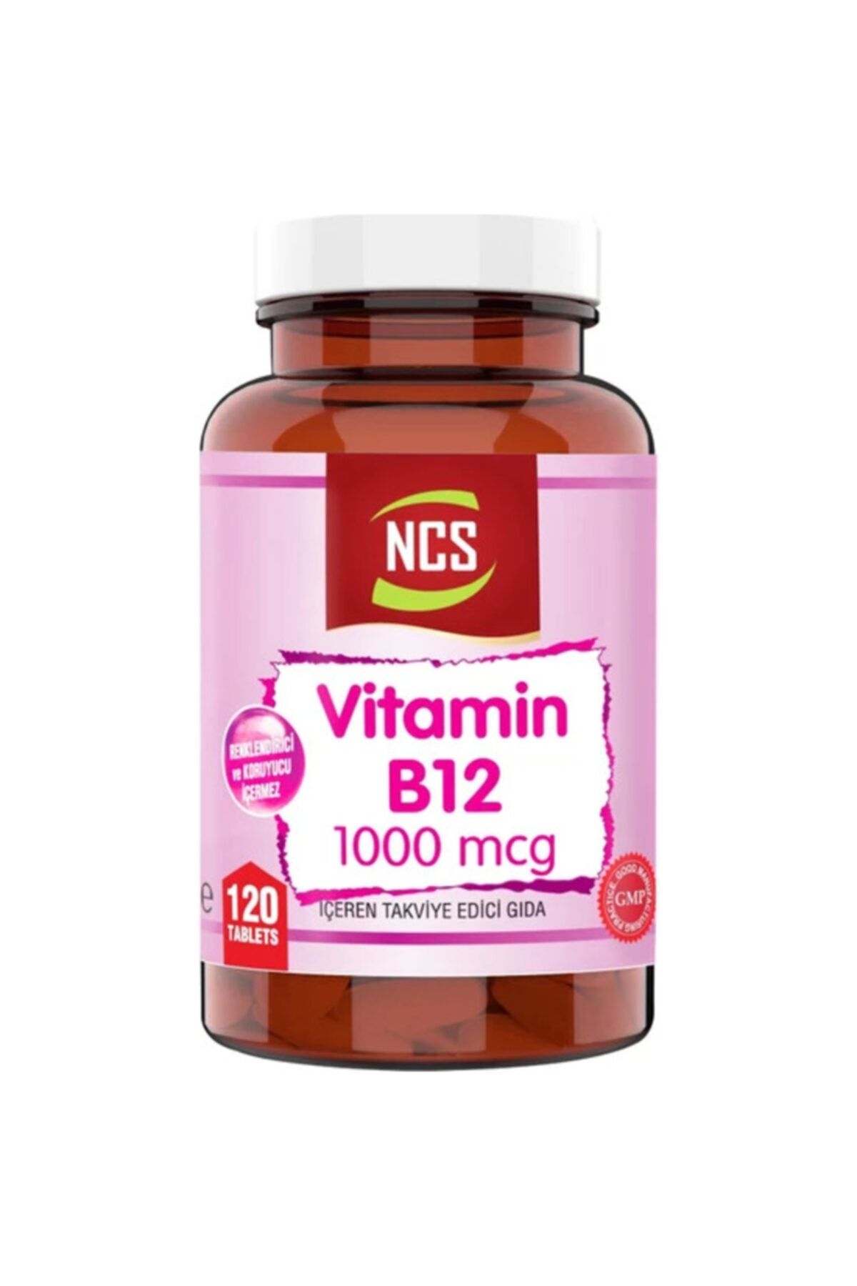 Ncs Vitamin B12 ( Metilkobalamin ) 1000 Mcg 120 Tablet