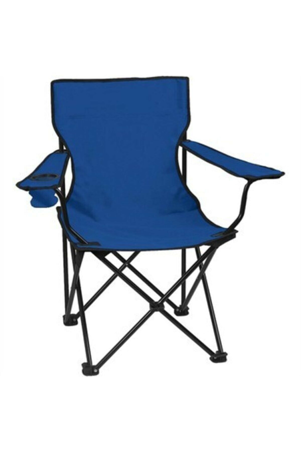 Dükkanönü Mavi Rejisör Kamp Sandalyesi Piknik Sandalyesi Katlanır Sandalye Taşıma Çantalı