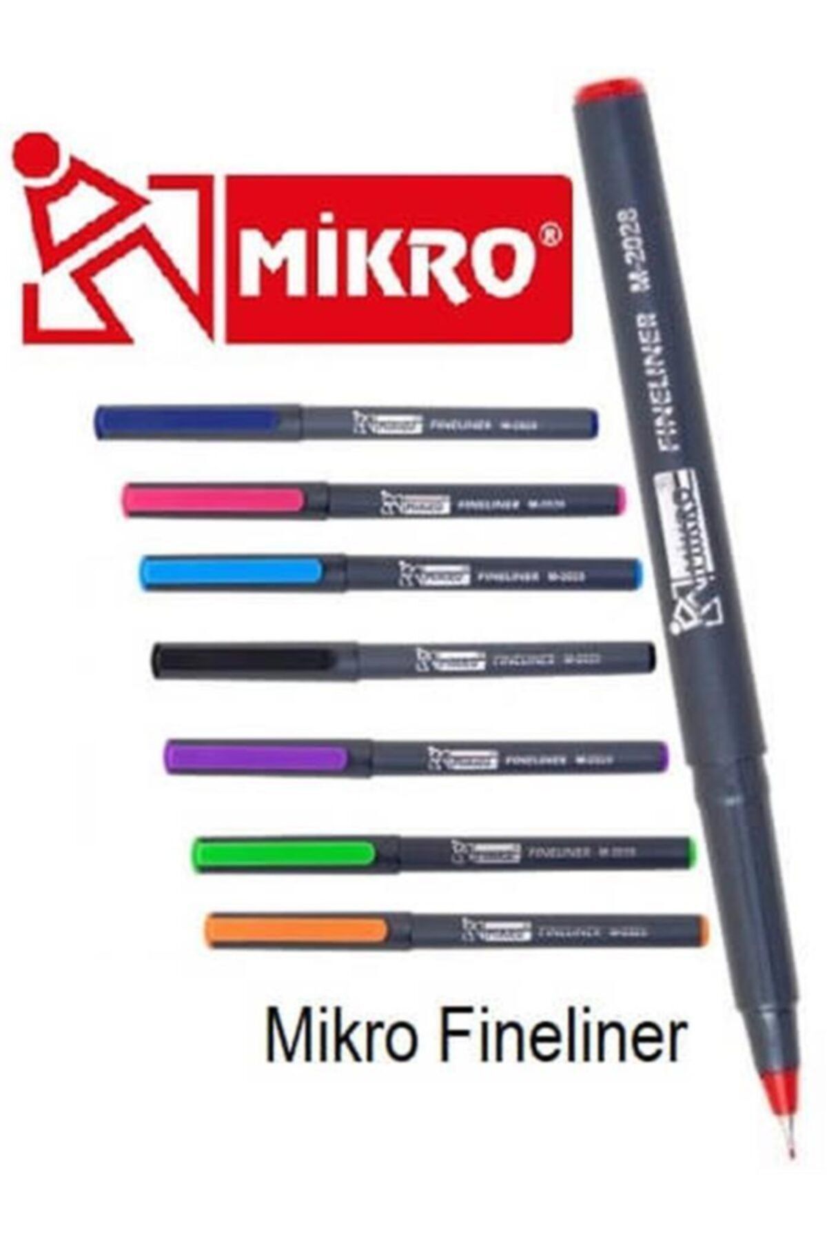 Mikro M-2028 Renkli Fıneliner Keçeli Kalem