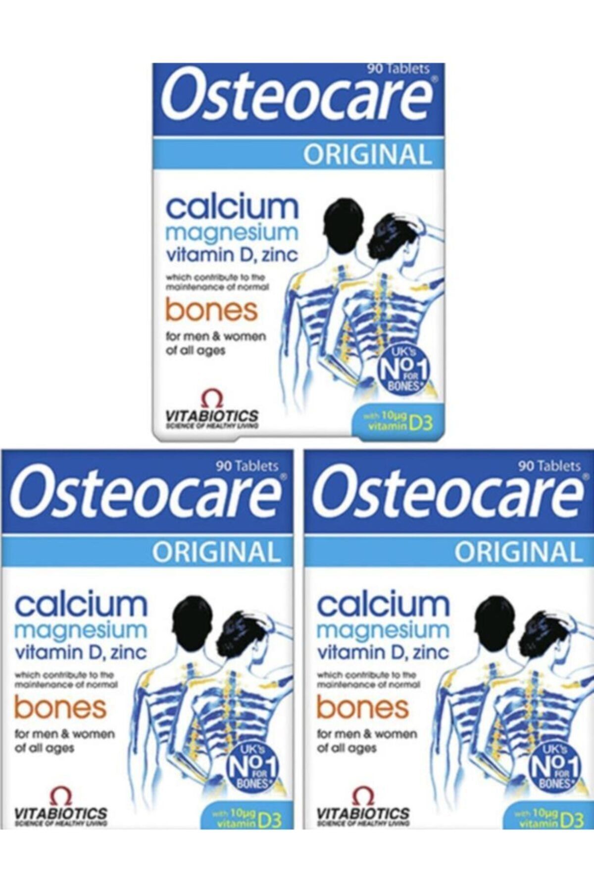 Osteocare Vitabiotics Orginal 90 Tablet X 3 Adet