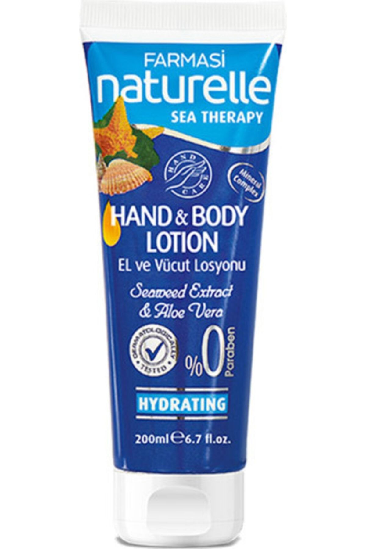 Farmasi Naturelle Sea Therapy Yosun & Aloe Vera Nemlendirici El Ve Vücut Losyonu 200 ml