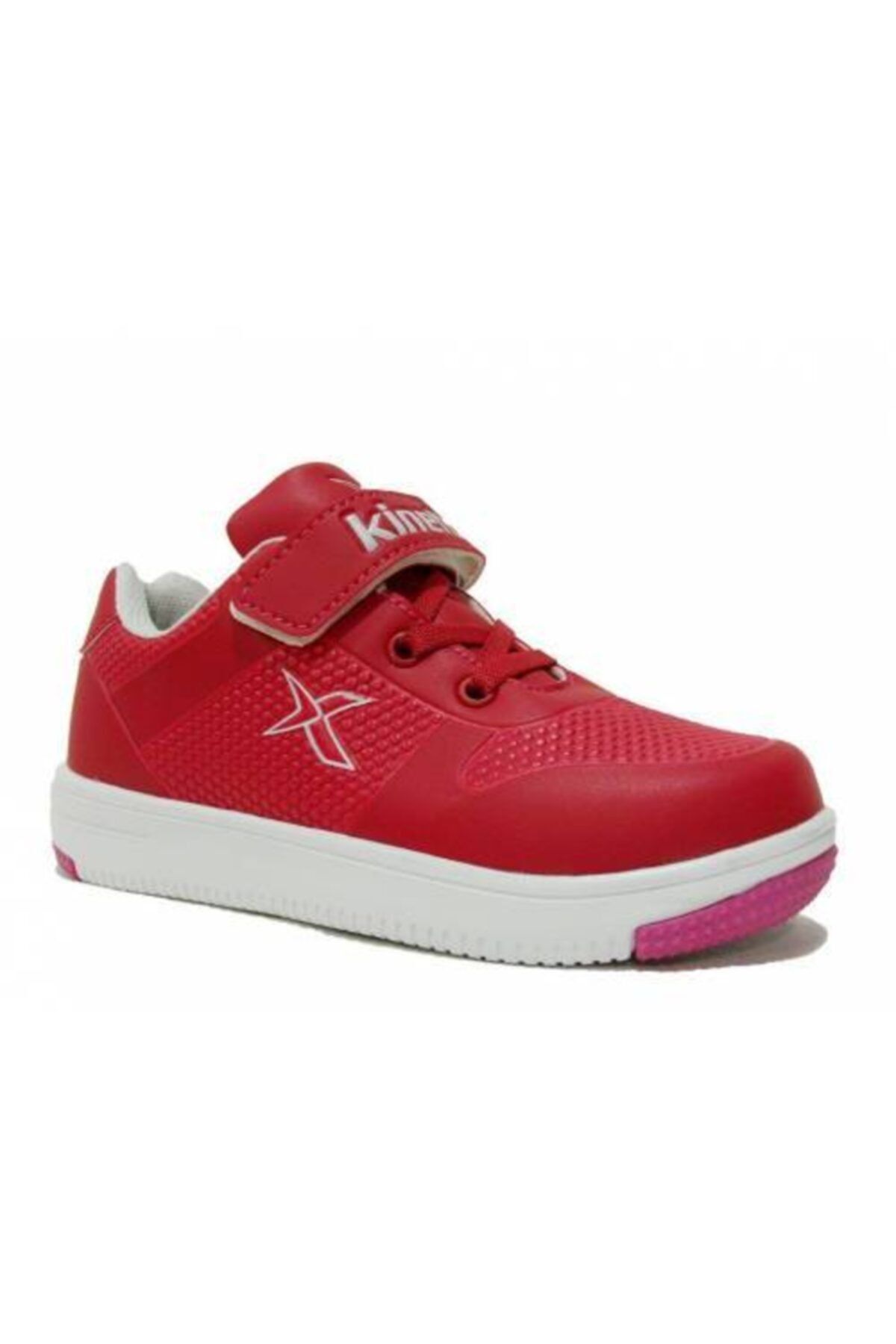 Kinetix Dinro Kırmızı Cırtlı Spor Ayakkabı
