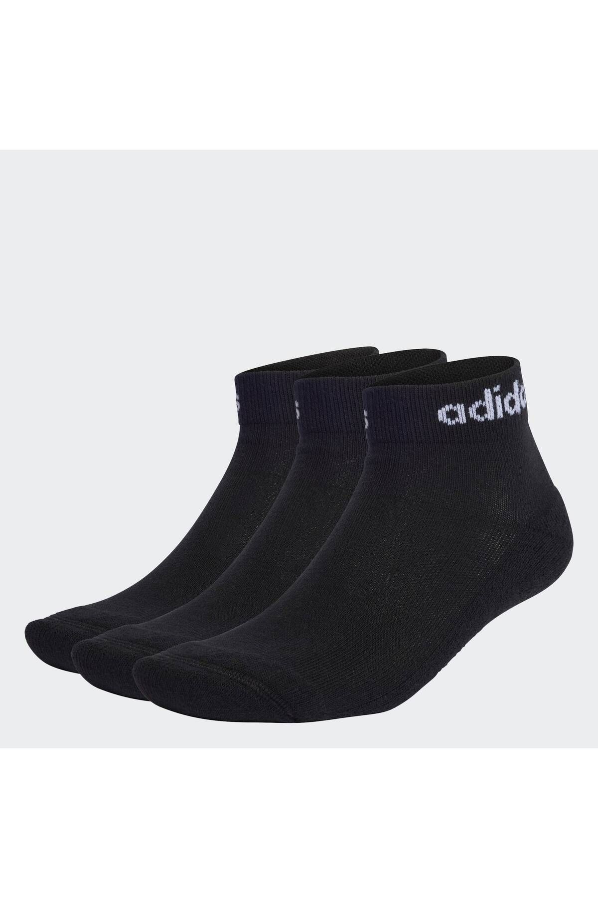 adidas Linear Ankle Socks Cushioned Çorap - 3 Çift