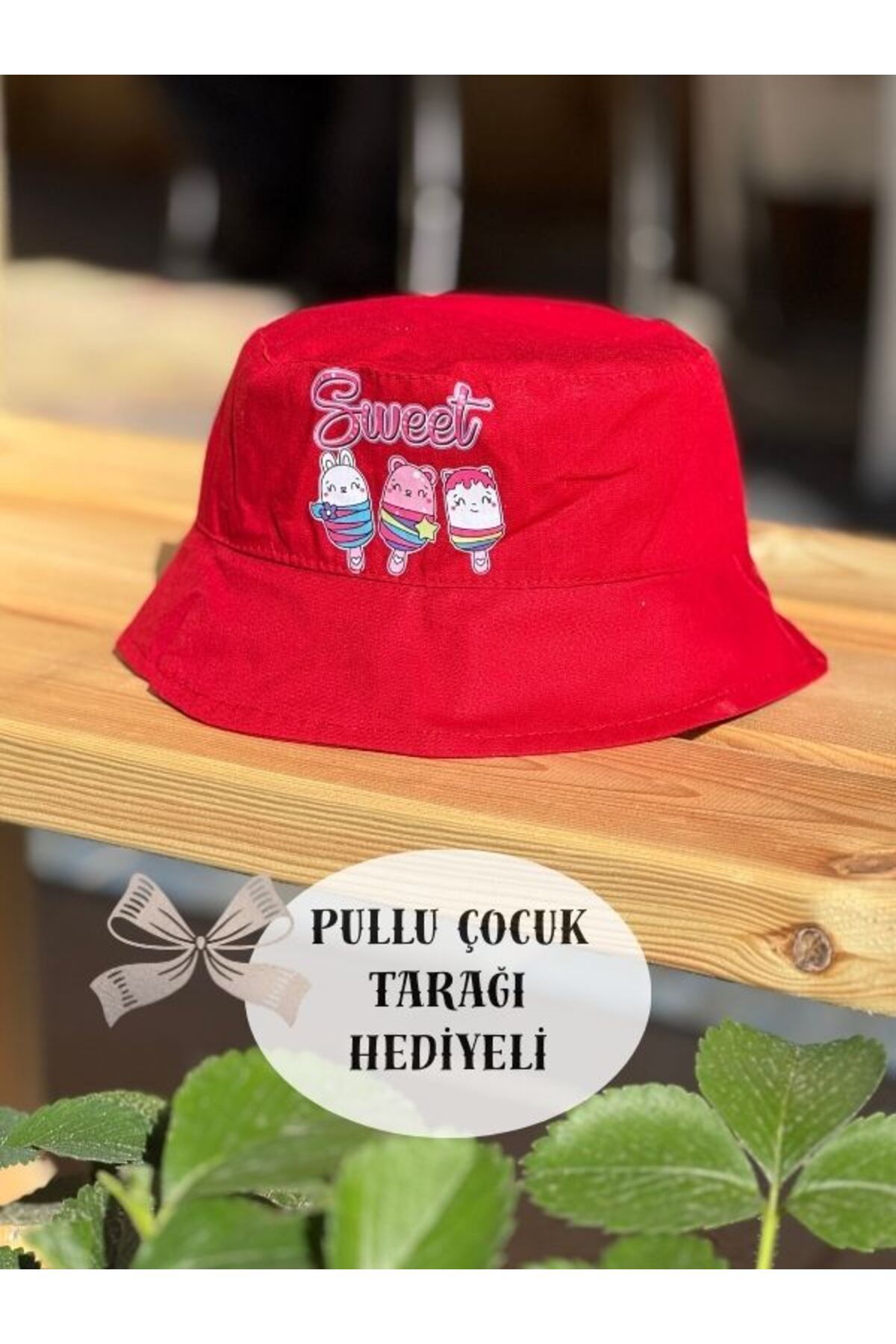 BETSY STUDIO Bebek Bucket Şapka
