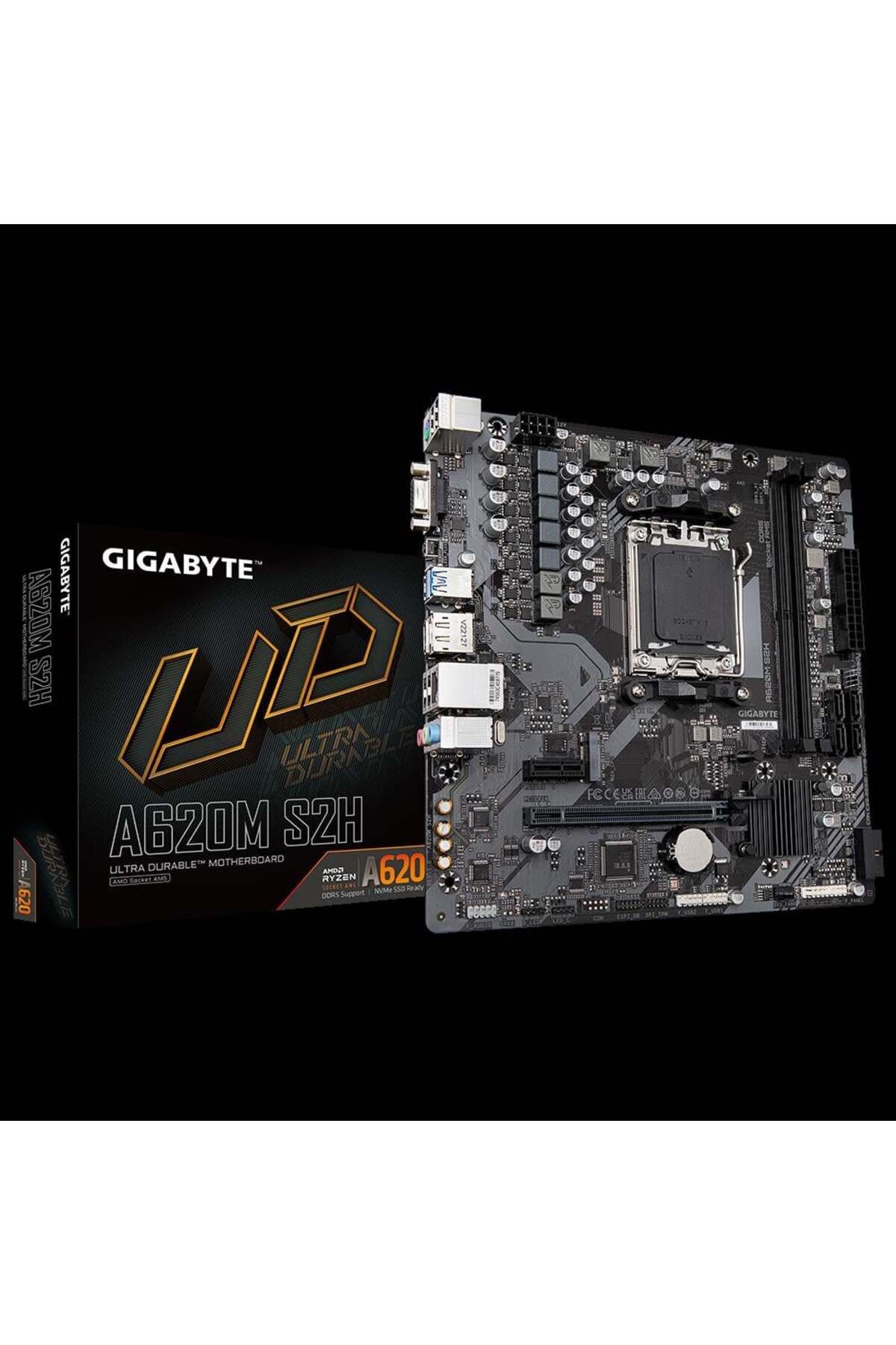 Gigabyte A620m S2h 6400mhz(OC) Ddr5 Matx Am5