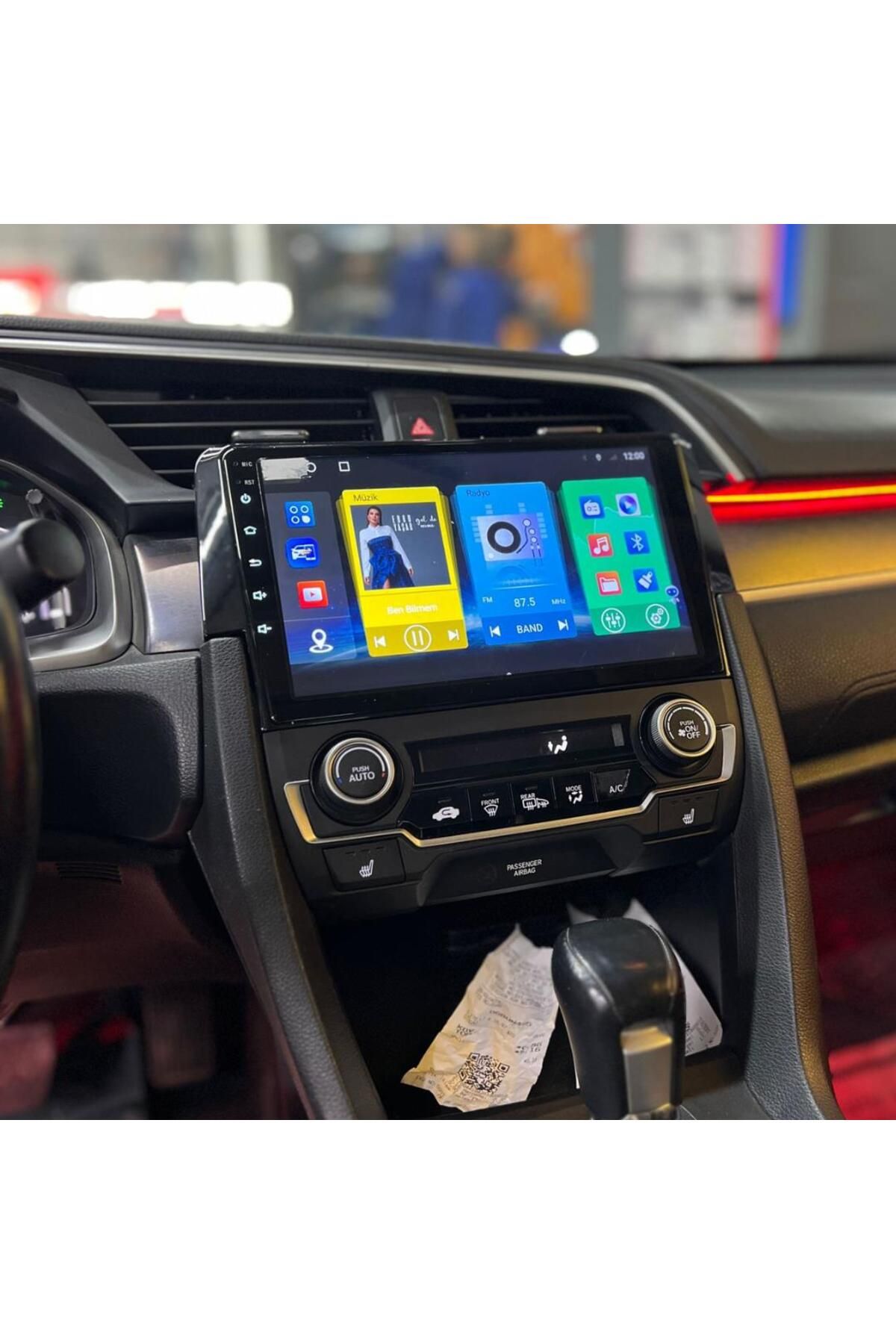 For-X Honda Civic FC5 Android Multimedya Sistemi 4-64 For-X (2016-2020)