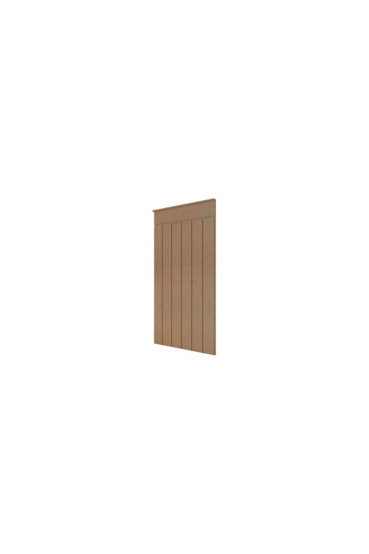 nifiart Dekoratif Duvar Paneli ( 54 X 100 Cm ) Boyanabilir Ahşap 4 Mm Ham Mdf Duvar Paneli(1 adet)