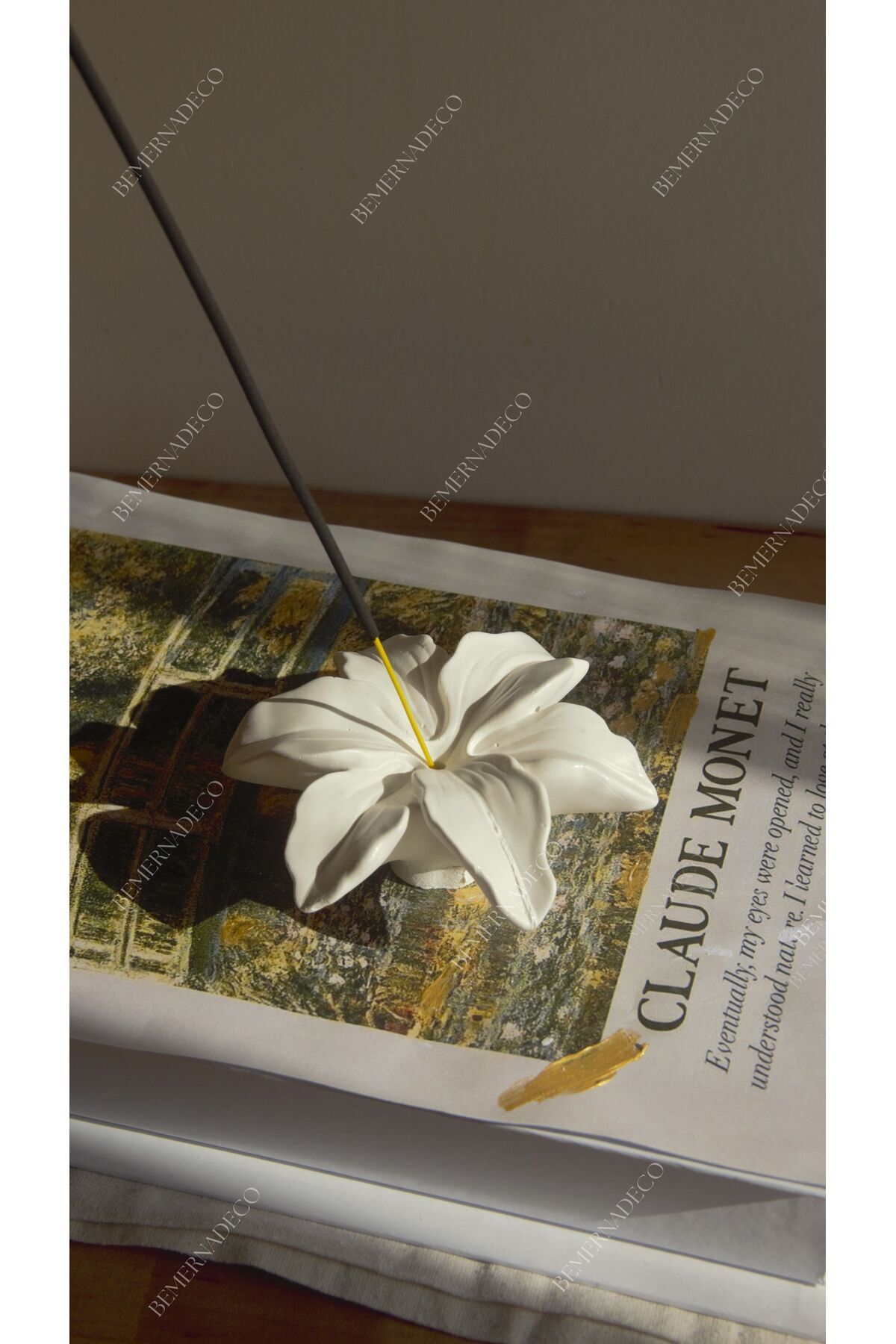 Bemerna Deco Dekoratif Tütsülük, Lilly Tütsülük, Zambak Tütsülük, Bohem Tütsülük, Iskandinav Tütsülük, (VERNİKLİ)