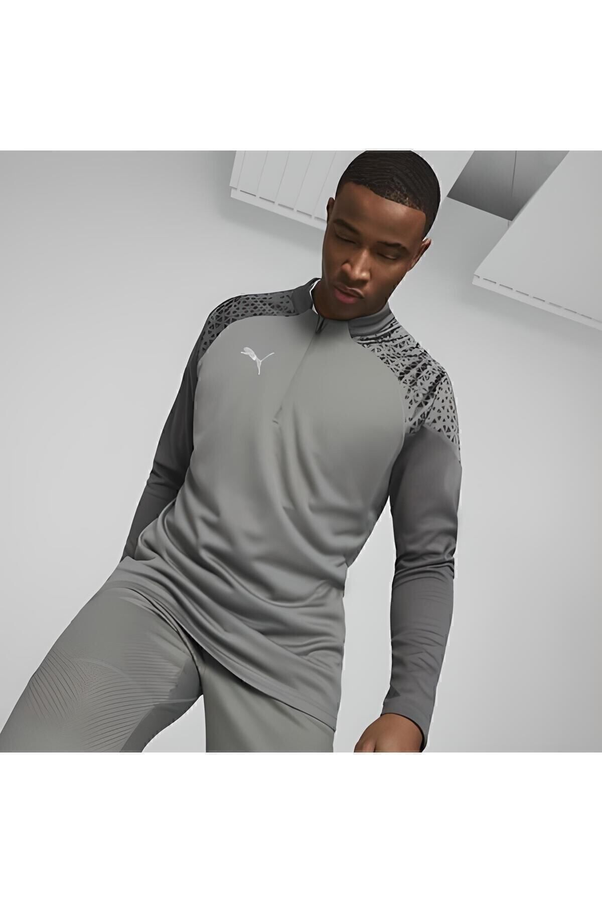 Puma TeamCup 23 1/4 Antrenman Eşofman Tek Üst 657982