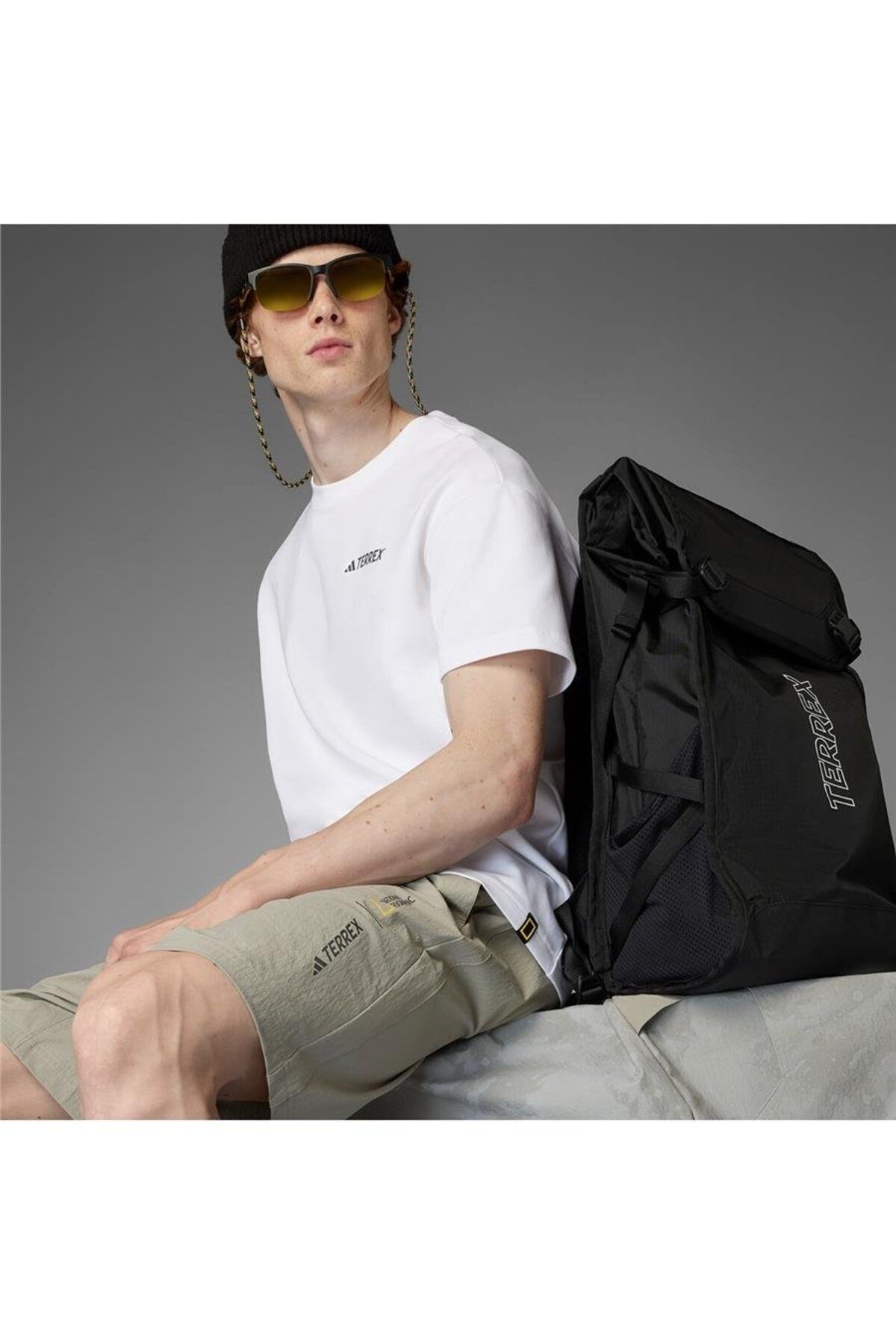 adidas Erkek Bej Şort Ng W.r Shorts Jd5844