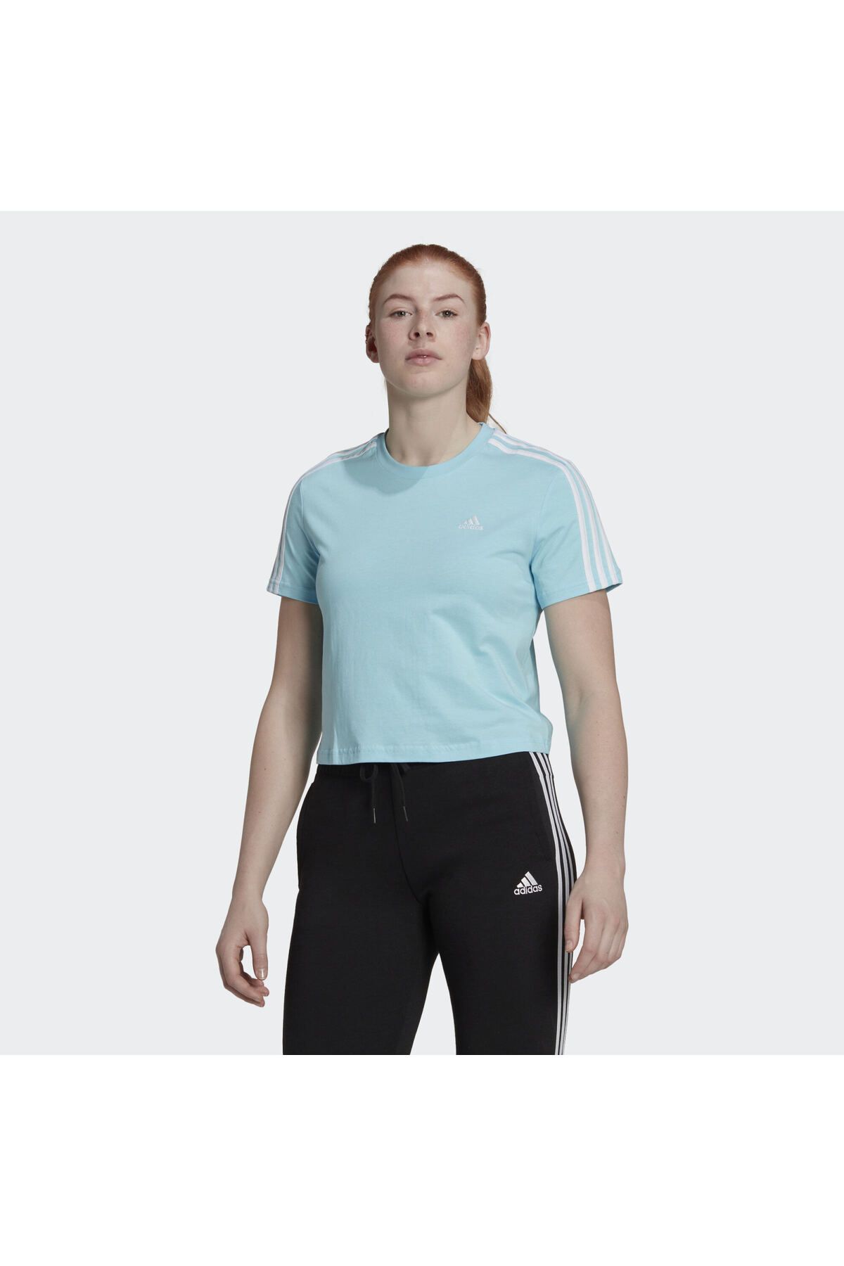 adidas Essentials Loose 3-stripes Kısa Üst