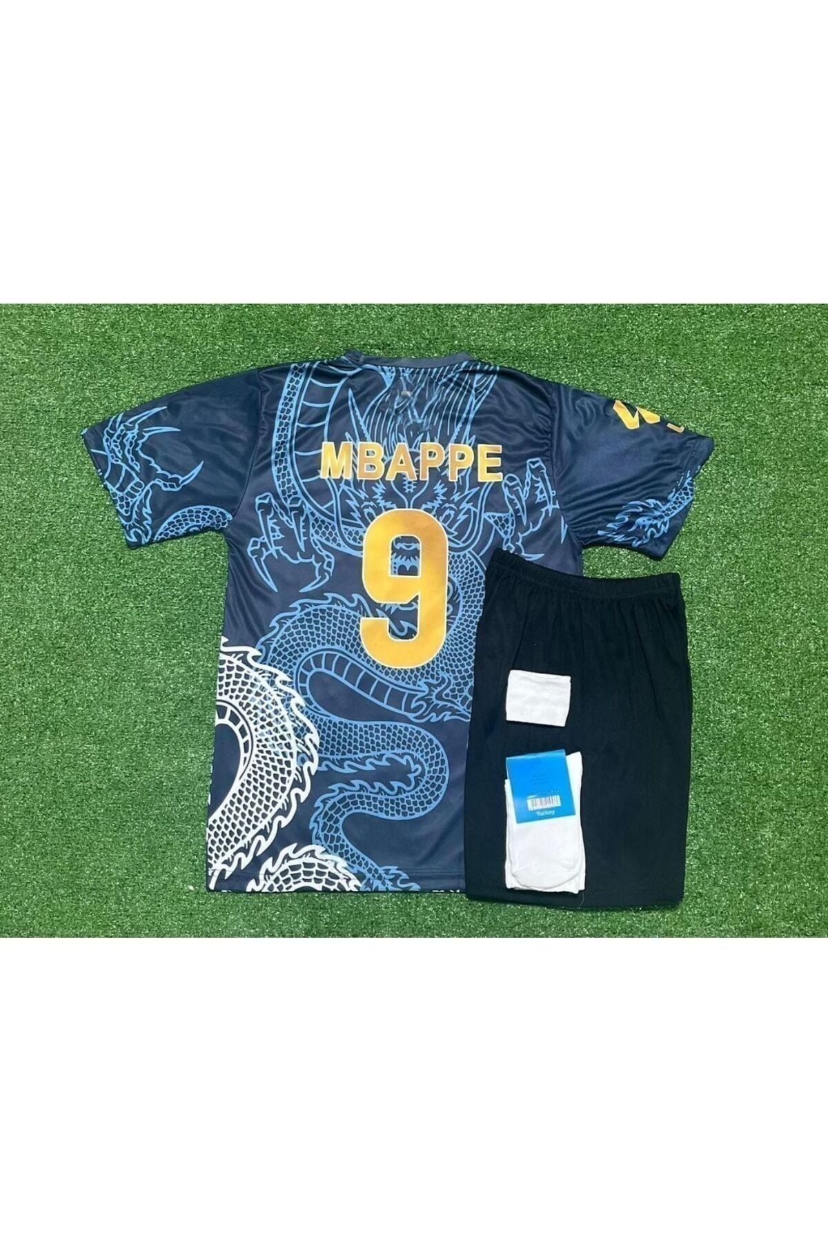AJAX STAR R.E.A.L M.A.D.R.İ.D 2024-25 KYLİAN MBAPPE DRAGON (EJDERHA) ÇOCUK FORMASI 4'LÜ SET