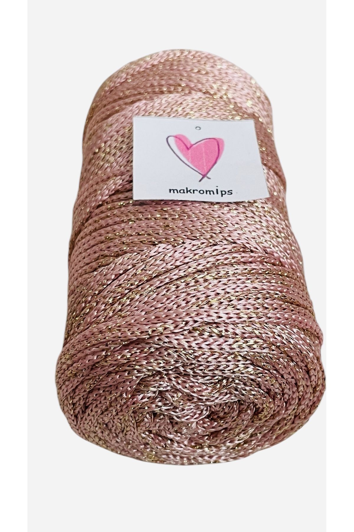 Makromİps POLYESTER SİMLİ MAKROME İP 100 gr PARLAK PREMIUM 1. KALİTE SUPLA ÇANTA HOBİ EL ÖRGÜ İPİ İP