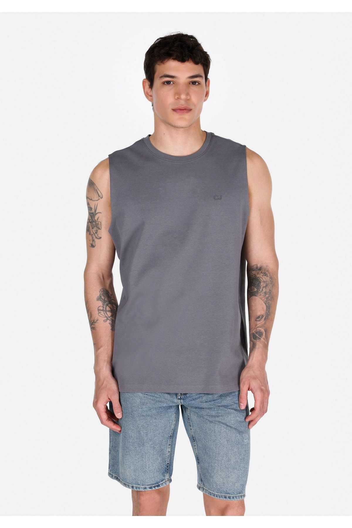 Colin’s Regular Fit Erkek Antrasit Atlet