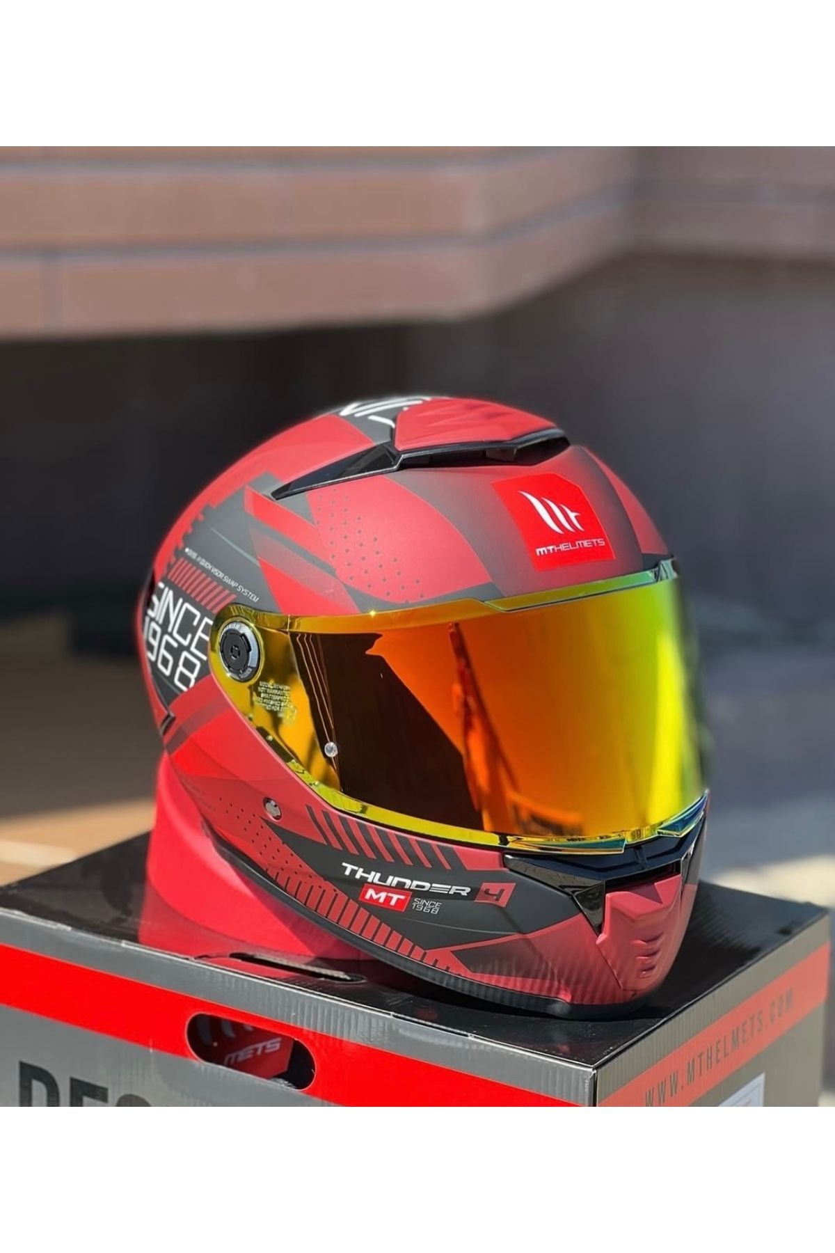 MT Helmets Thunder 4 Sv Luminence D5 Kask(ŞEFFAF VİZÖRLÜ)