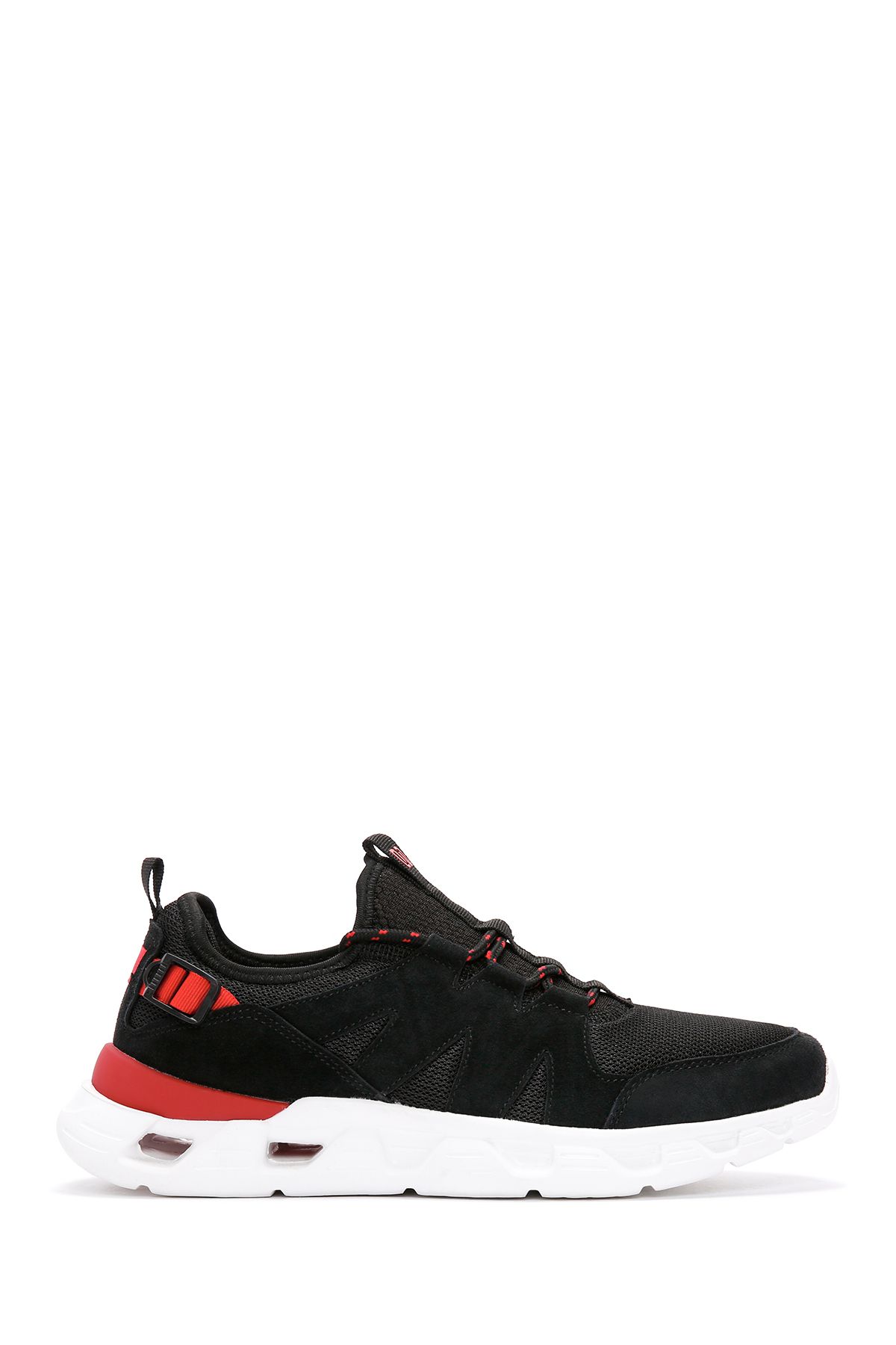 Derimod Erkek Siyah Bağcıklı Kalın Tabanlı Deri Sneaker 24sfd694414