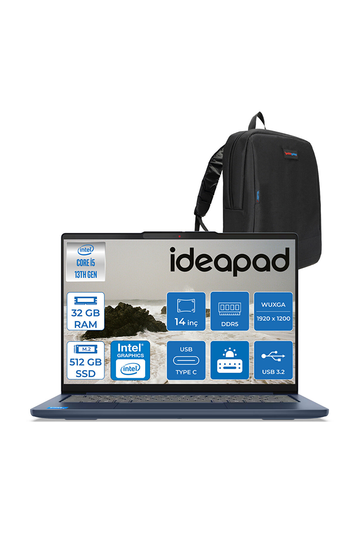 Ideapad Slim 5 14IRH10 I5 13420H 32GB 512GB SSD 14