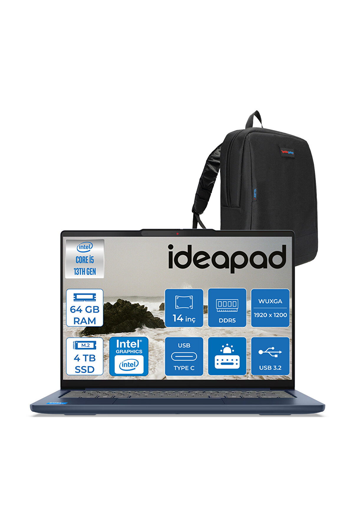 Ideapad Slim 5 14IRH10 I5 13420H 64GB 4tb SSD 14