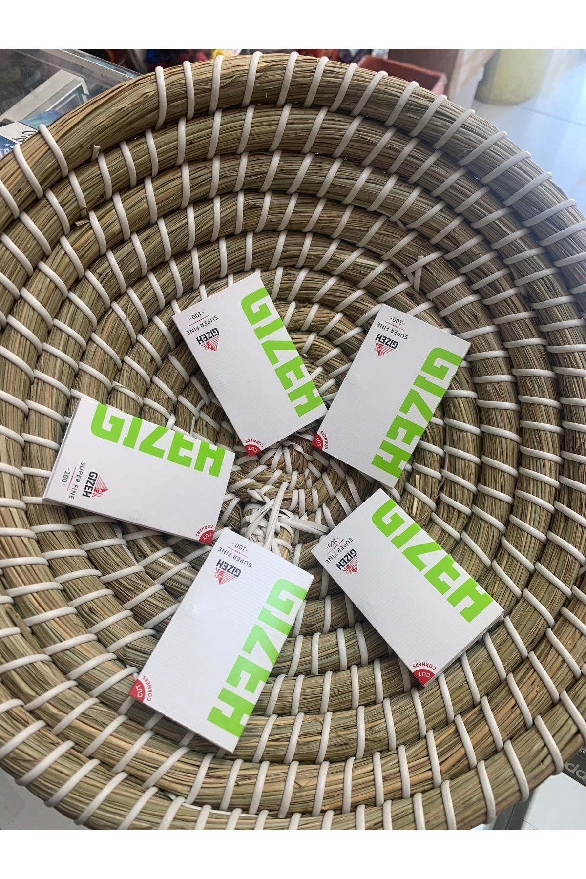 Gizeh Yeşil Çiftli 5 Adet Kâğıt