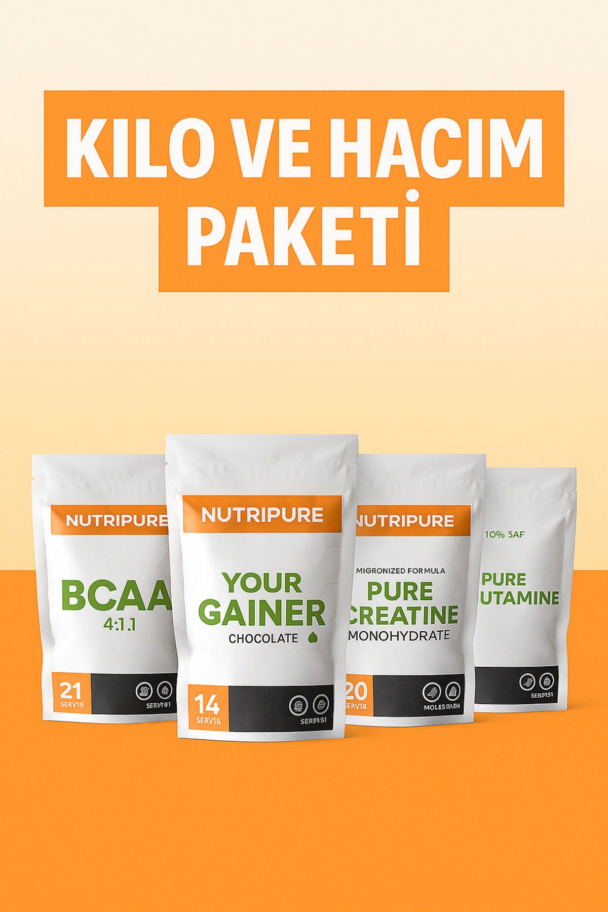 Nutripure Kilo Ve Hacim Paketi 1