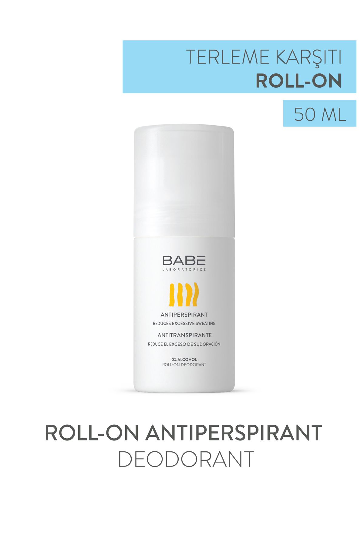 Babe Laboratorios Babe Terleme Karşıtı Roll-on Deodorant 50 ml