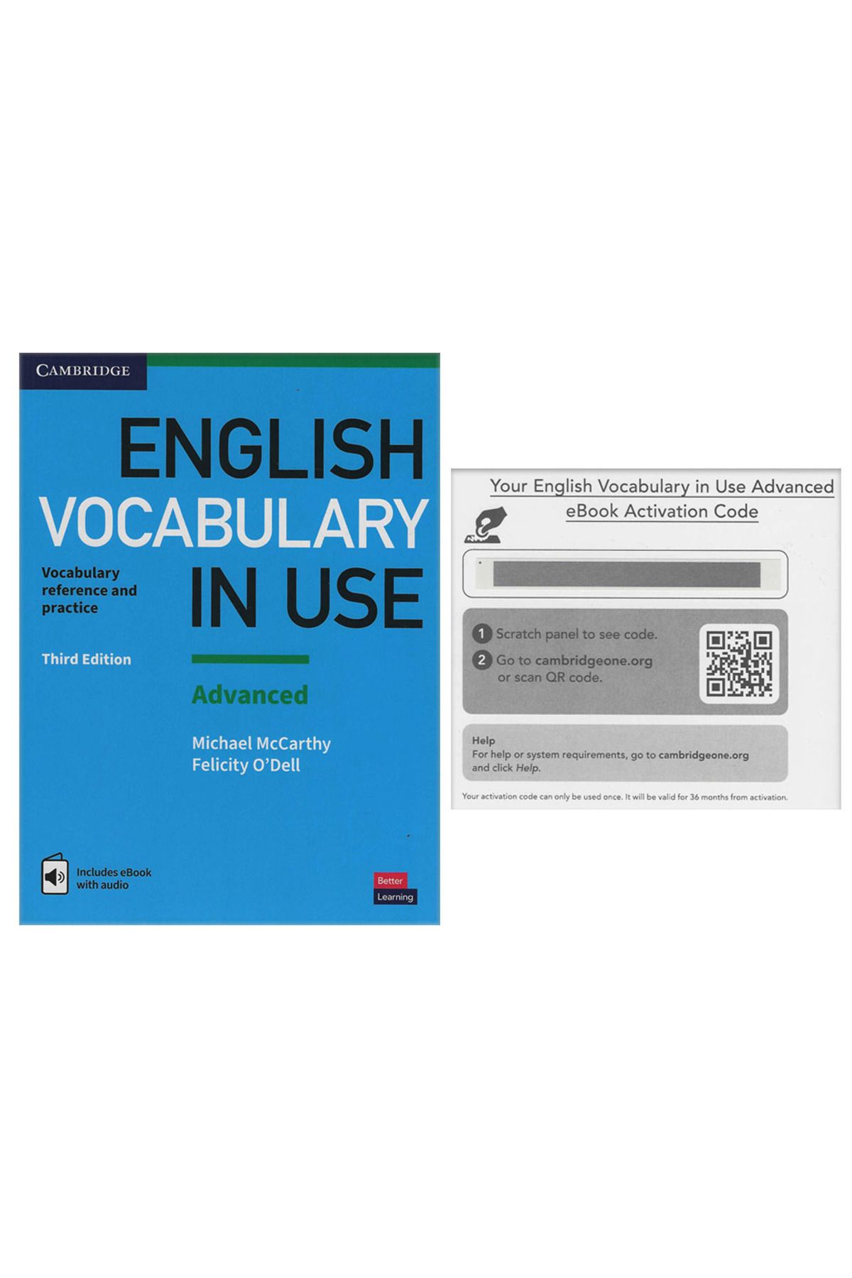 Cambridge University English Vocabulary in Use Advanced with answers and eBook ONLİNE KODLUDUR