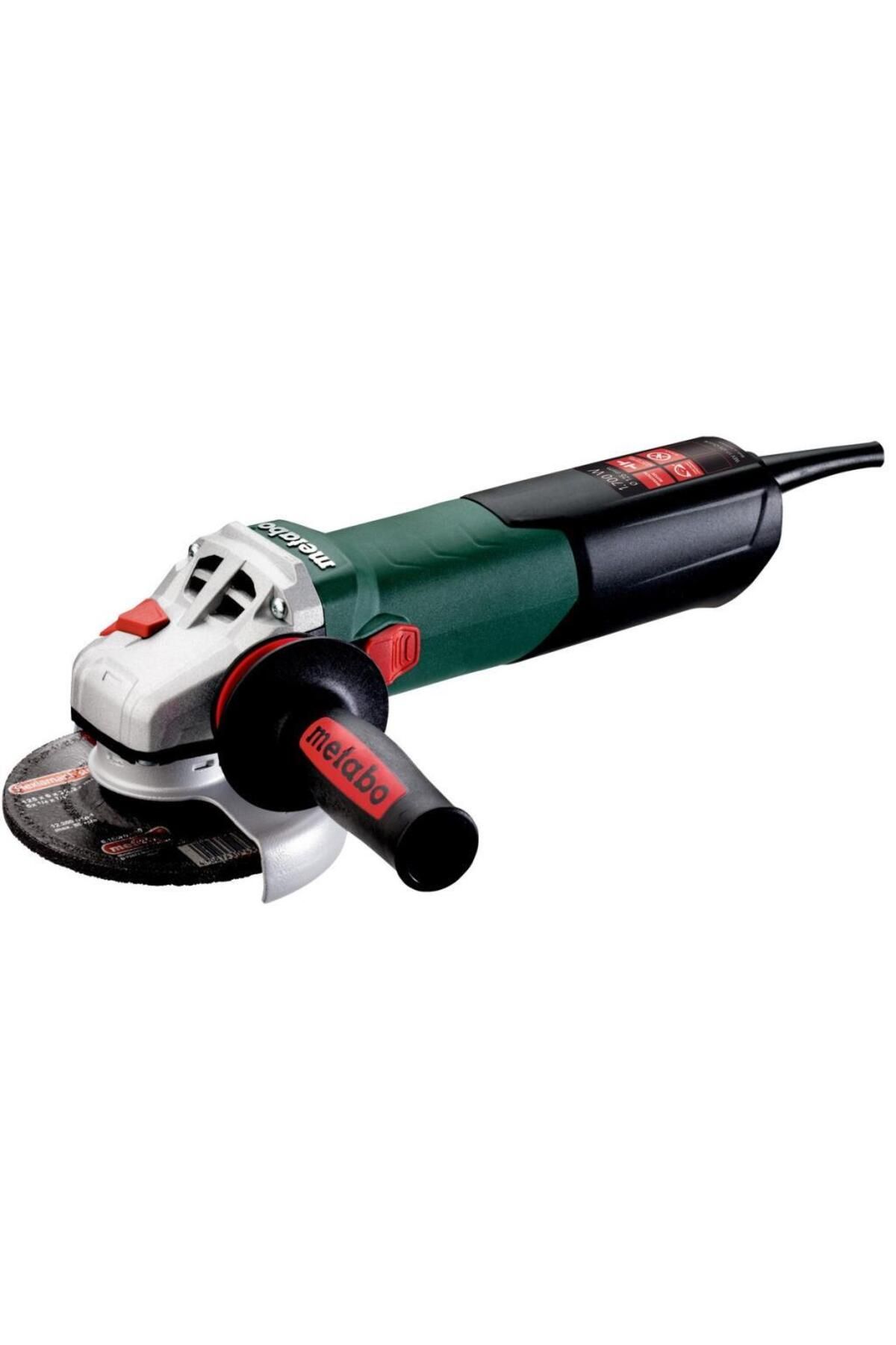 Metabo Wev17-125 Quick Devir Ayarlı Avuç Taşlama