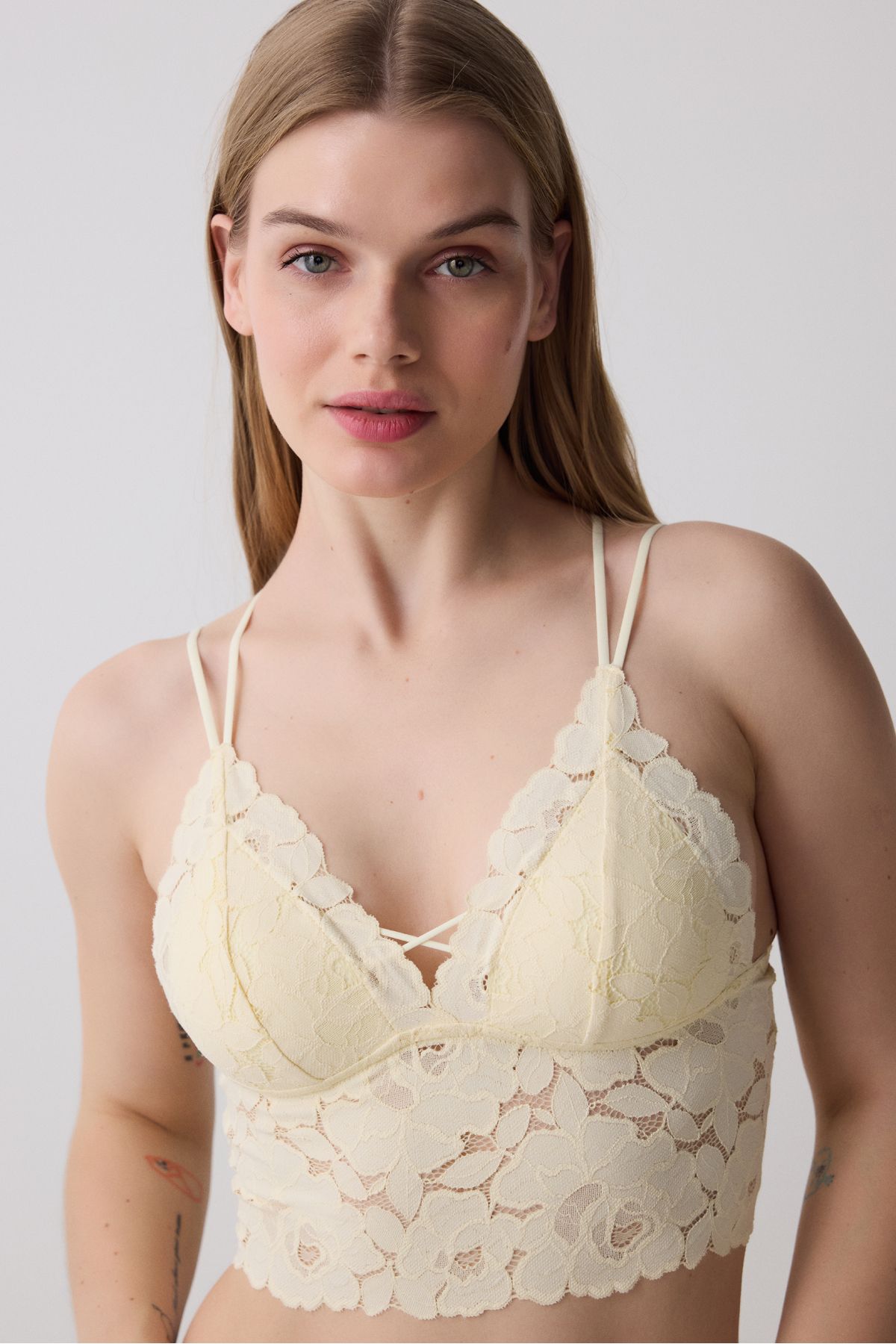 Penti Luna Push Up Açık Sarı Bralet