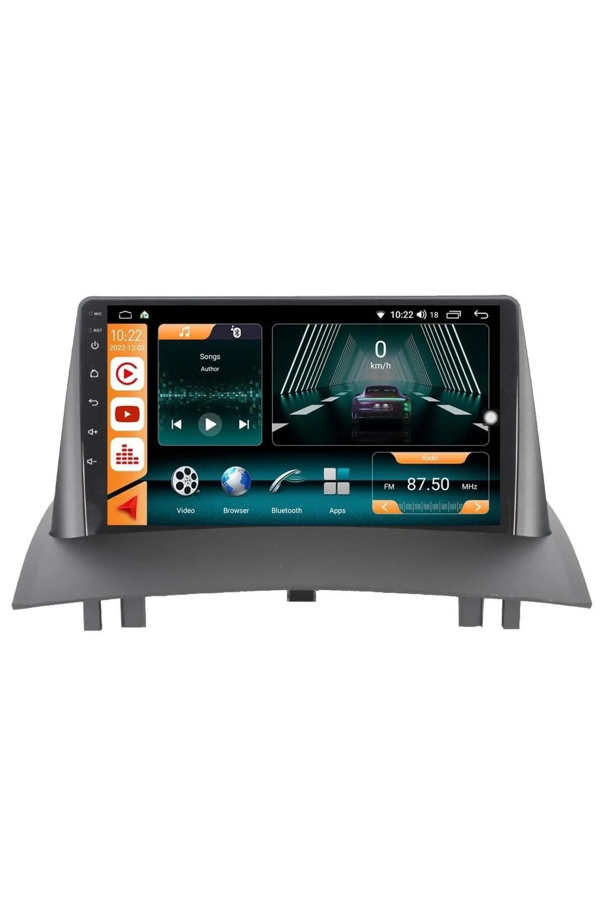 Fimex Renault Megane 2 2004 / 2009 AndroidAuto / CarPlay Multimedya