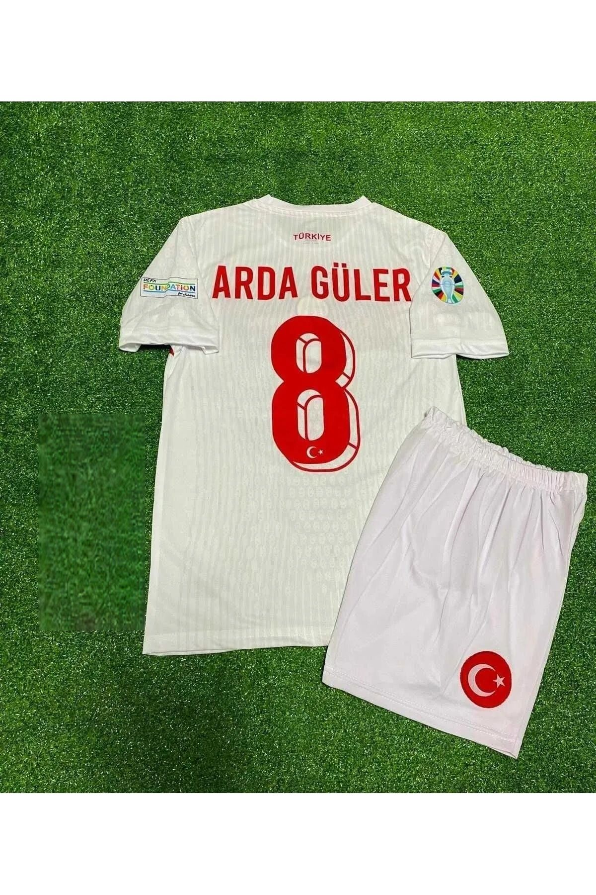 TETYS 2024-2025 Türkiye -A.r.d.a--Güler çocuk Forması 2'li Set Spor Halısaha Çocuk Forması