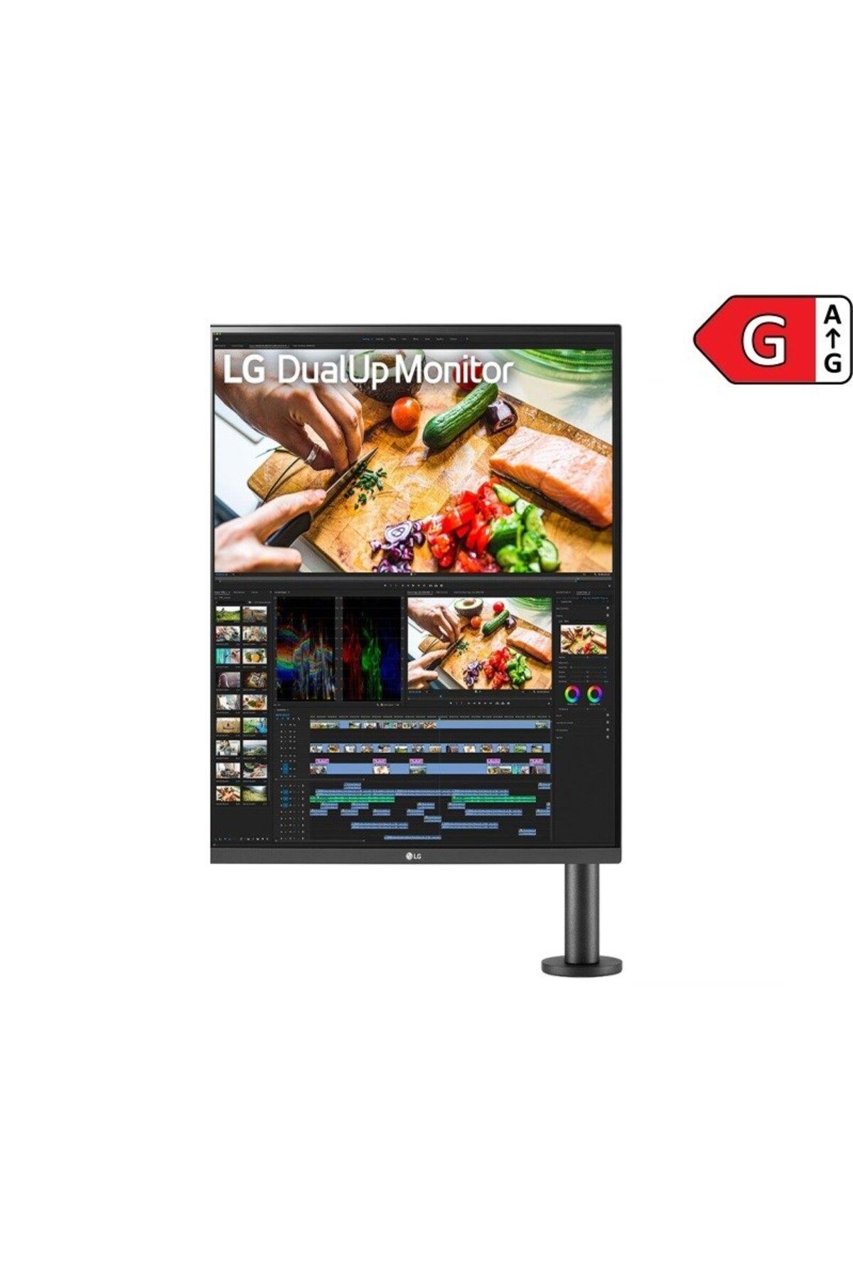 LG 28'' 28mq780-b Dual Ergo Hdmı Dp Type-c Mm