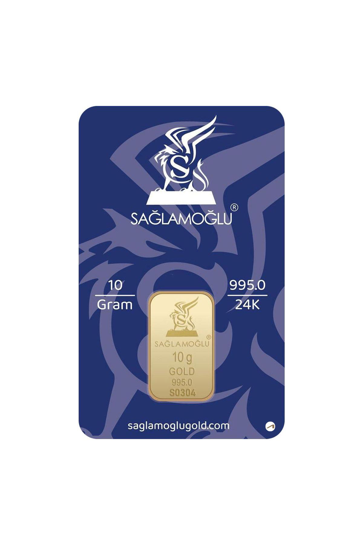 sağlamoğlu 10 gr 24 Ayar Sağlamoğlu Gram Altın