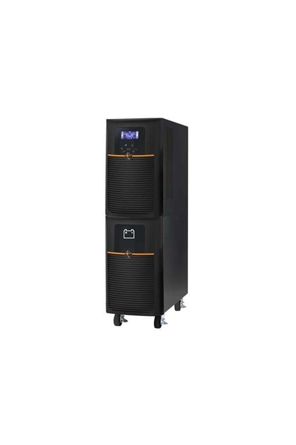 TUNÇMATİK 6KVA PowerUP ECO X9 ONLINE 1/1F LCD EKRAN TOWER UPS 16x 12V 7 Amper