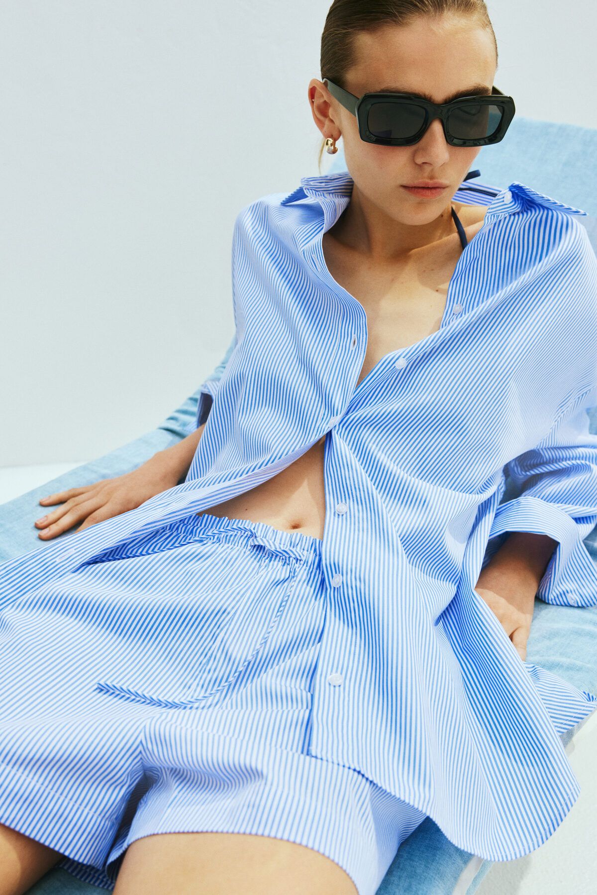 H&M Poplin Şort