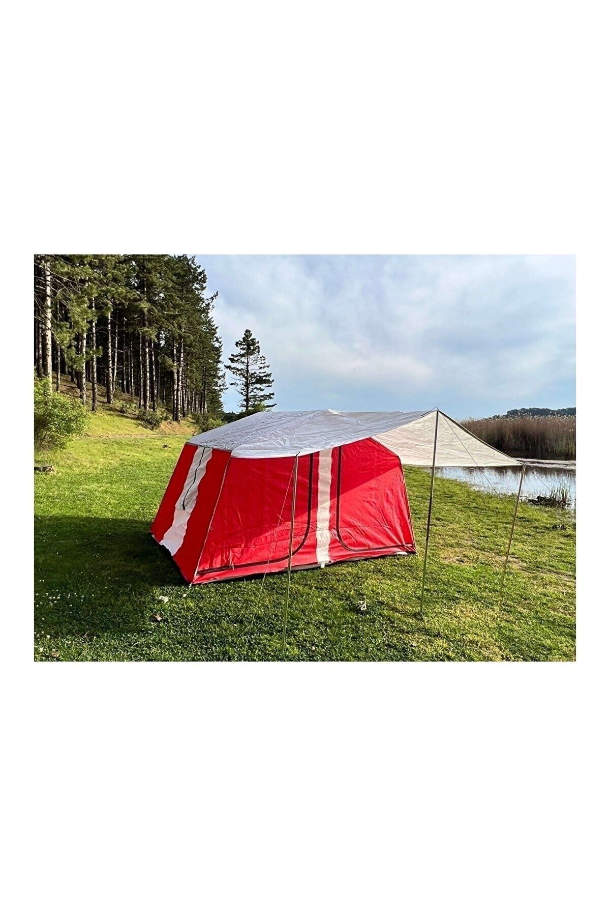 Tunç Çadır Zeycamping 2 Oda Aile Kamp Ormancı Depo Dağcı Şantiye 7 Kişilik Çadır