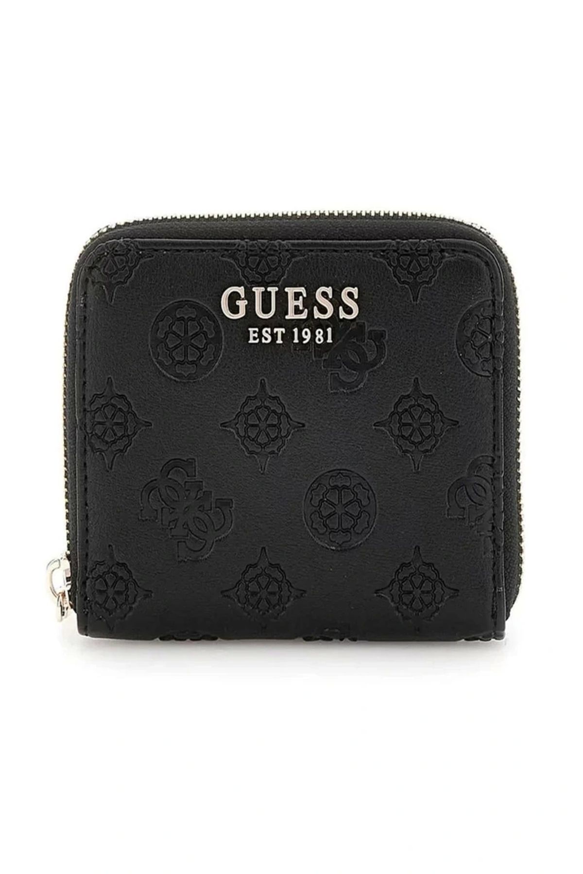 Guess Gerty Slg Small Zıp Around Kadın Siyah Cüzdan Swpd9529137-bla