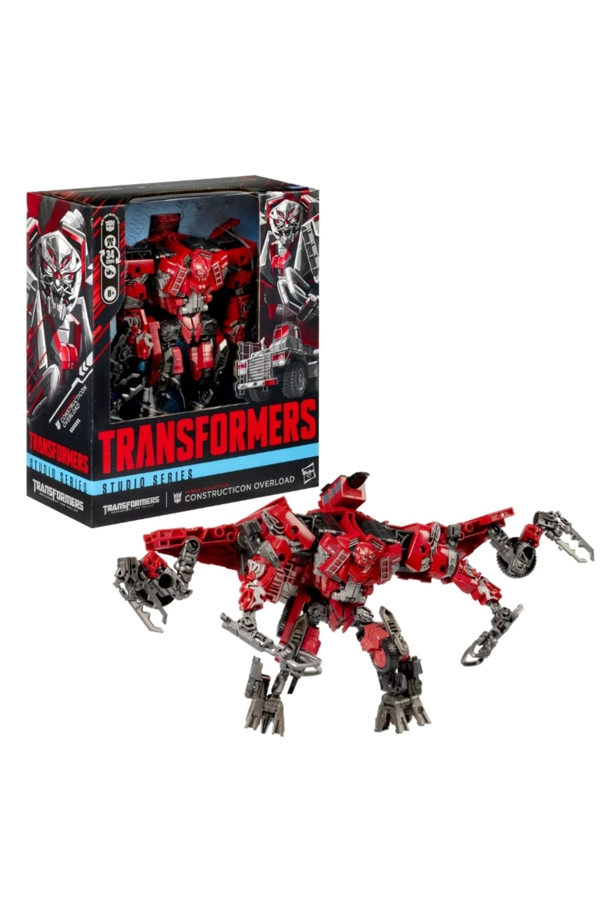 transformers Studio Series Leader Class Constructicon Overload Aksiyon Figürü