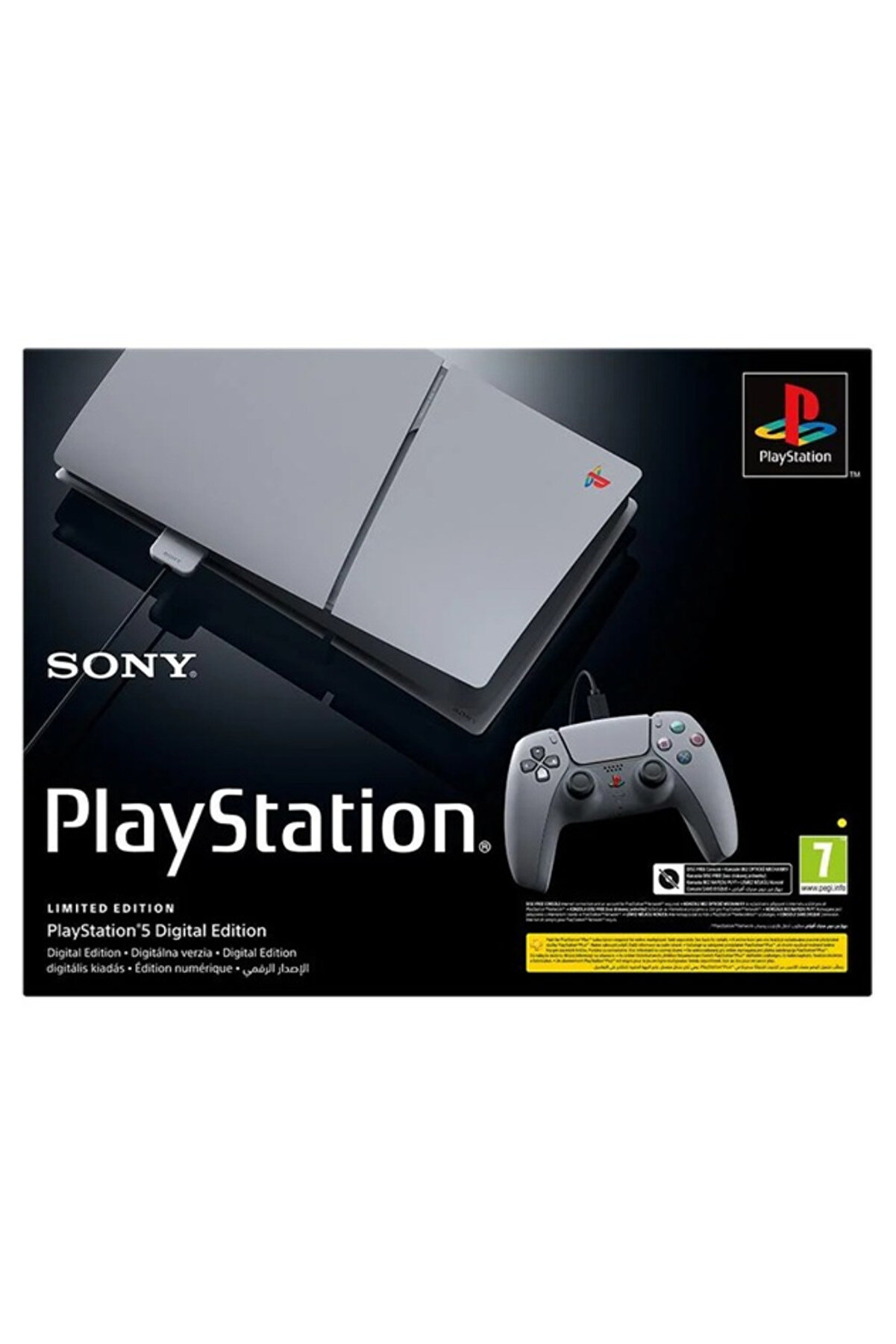 PS5 Slim Digital 1 TB SSD Oyun Konsolu - 30. Yıl Dönümü Serisi