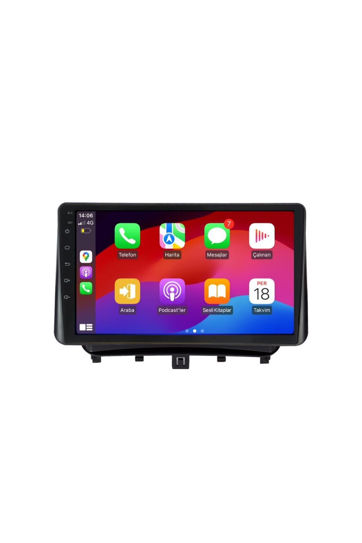 For-X Ford Courier Android Multimedya Sistemi 4-64 For-X (2014-2018) Uyumlu
