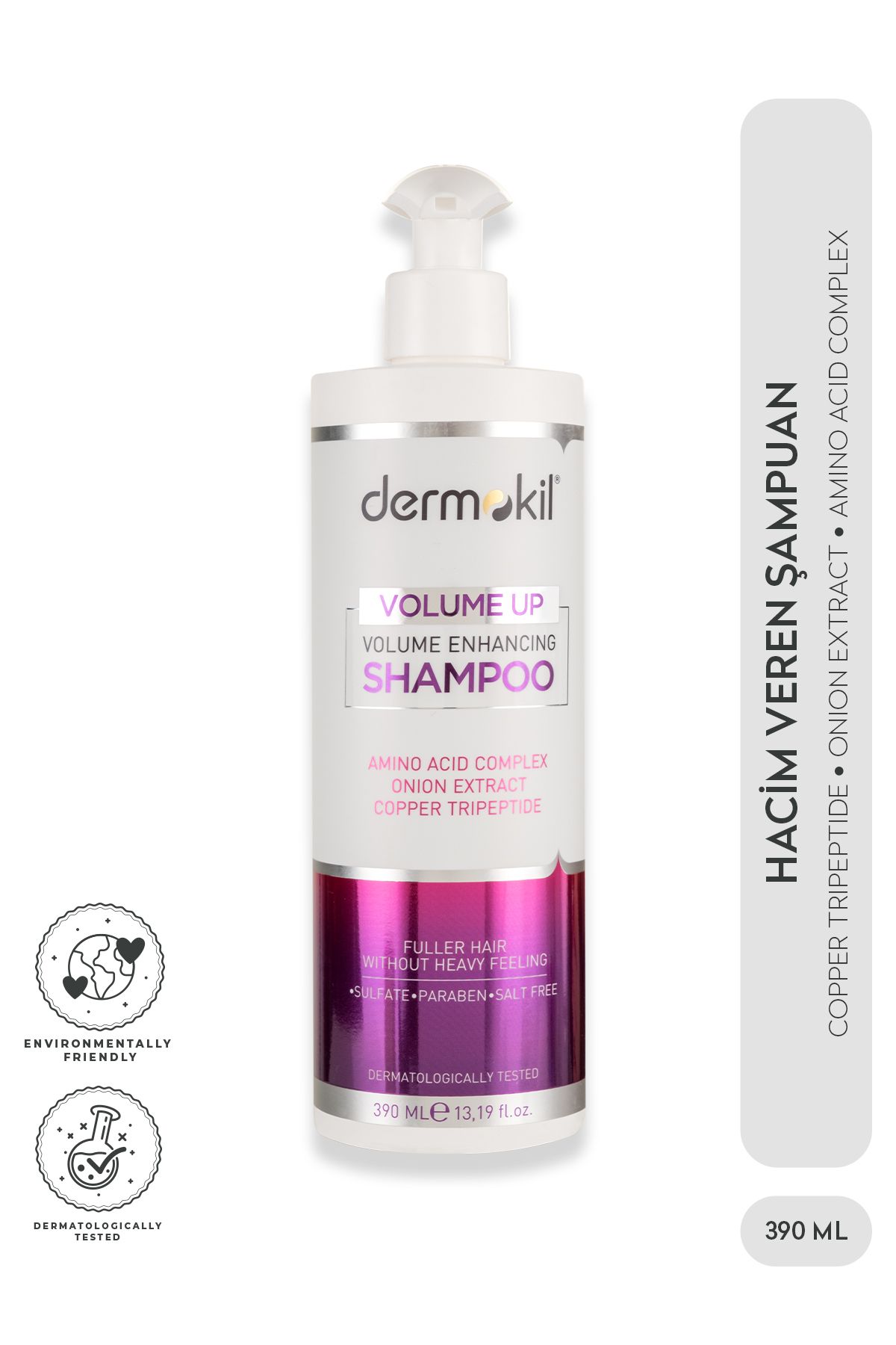 Dermokil Amino Asit Komplex Hacim Veren Şampuan 390 ml
