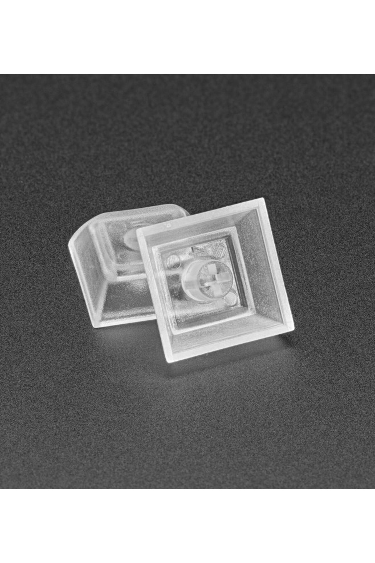 SPELT Mekanik Klavye Tuş Kapağı Transparan Yazısız Dummy Şeffaf Keycap Tekli