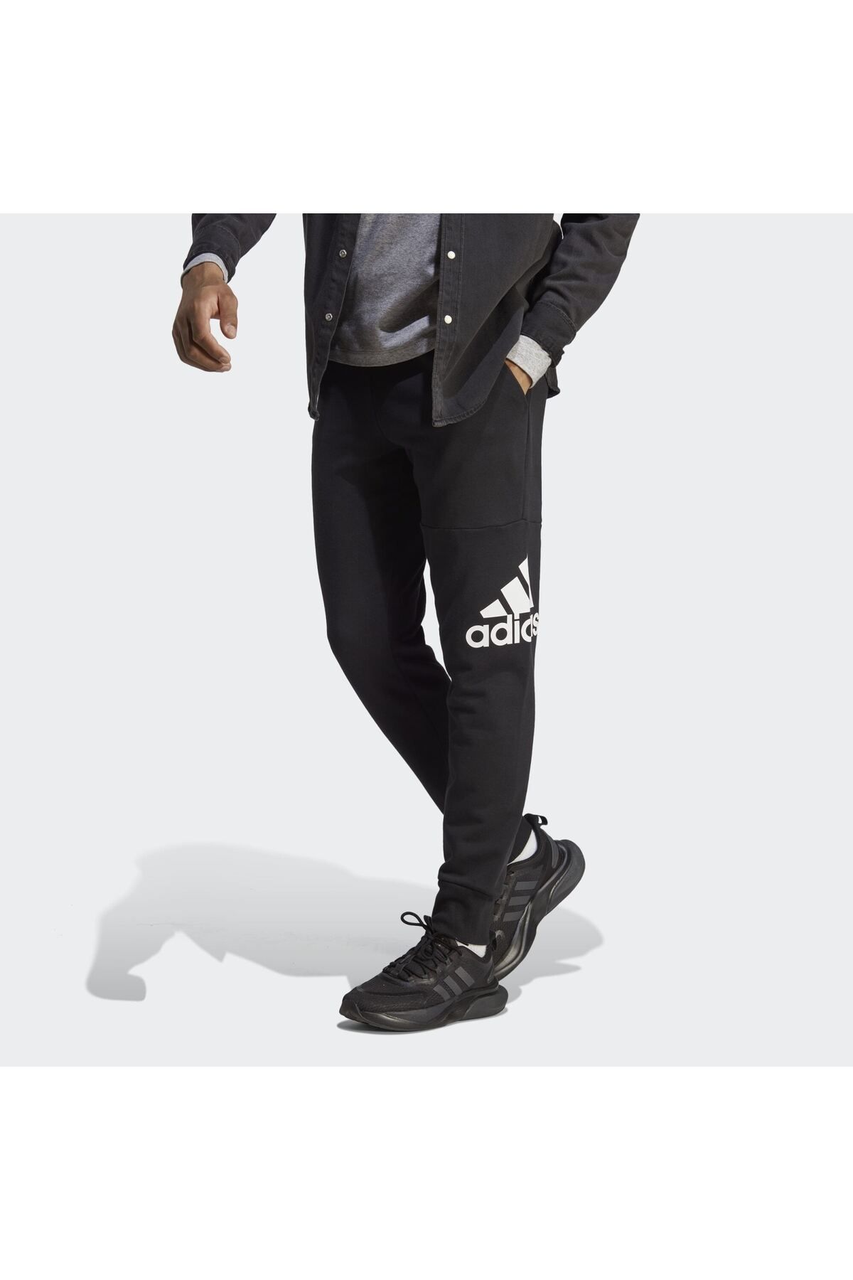 adidas Essentials French Terry Tapered Cuff Logo Eşofman Altı