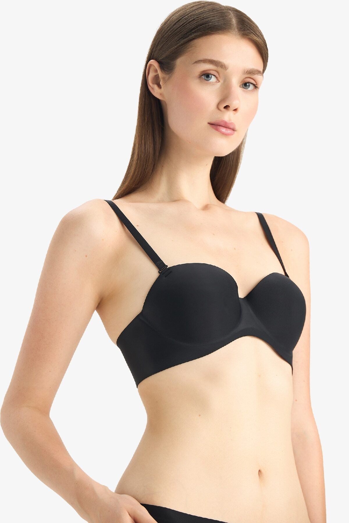 Defacto Push Up Micro Dolgulu Push Up Straplez Sütyen-fall In Love C1526ax25sp